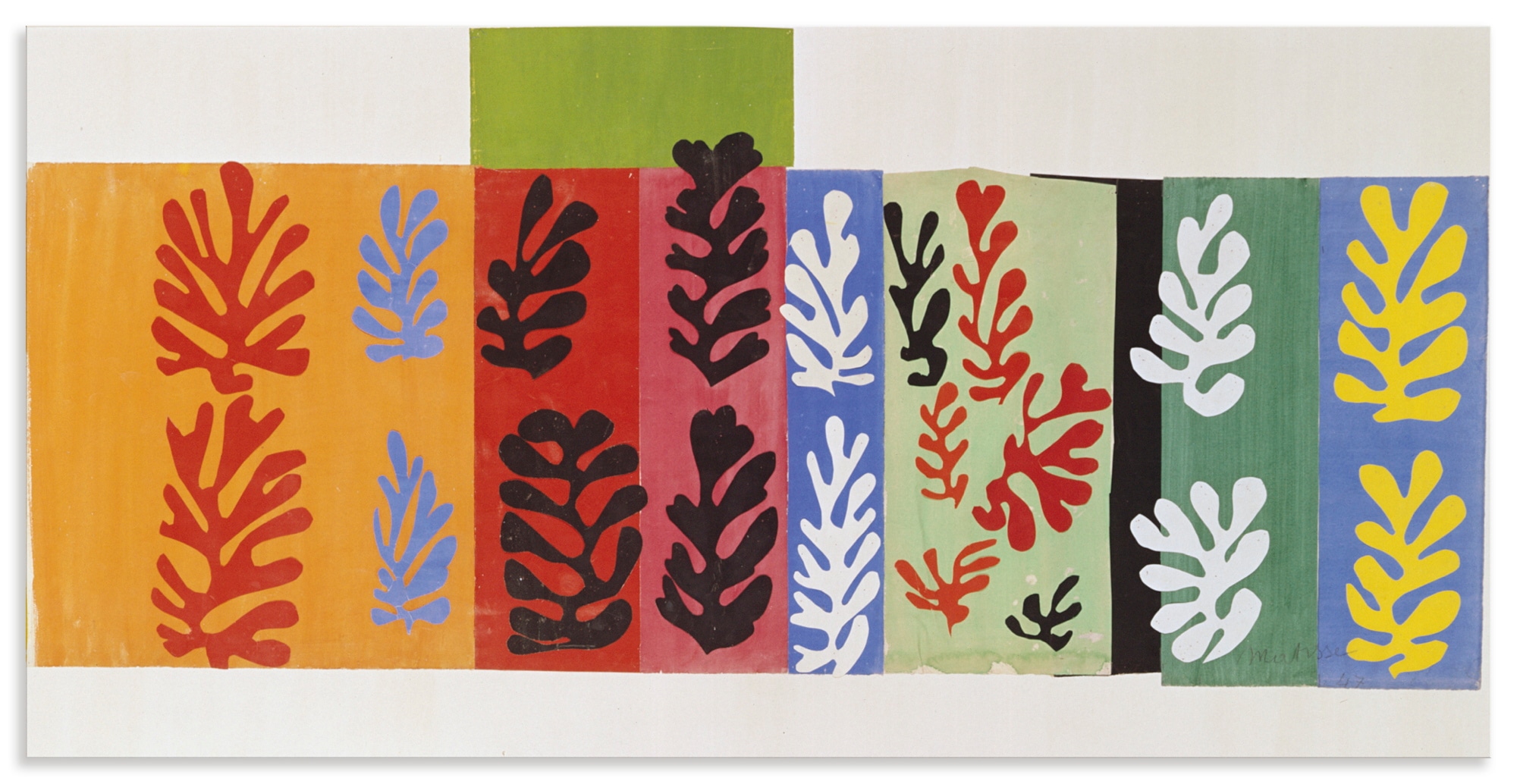 Wandbild ARTLAND "Komposition. 1947", farbe bild(er): farbig, B:150cm H:75cm, Alu Dibond, Bilder, als Alubild, Leinwandbild, Poster, Wandaufkleber in verschied. Größen