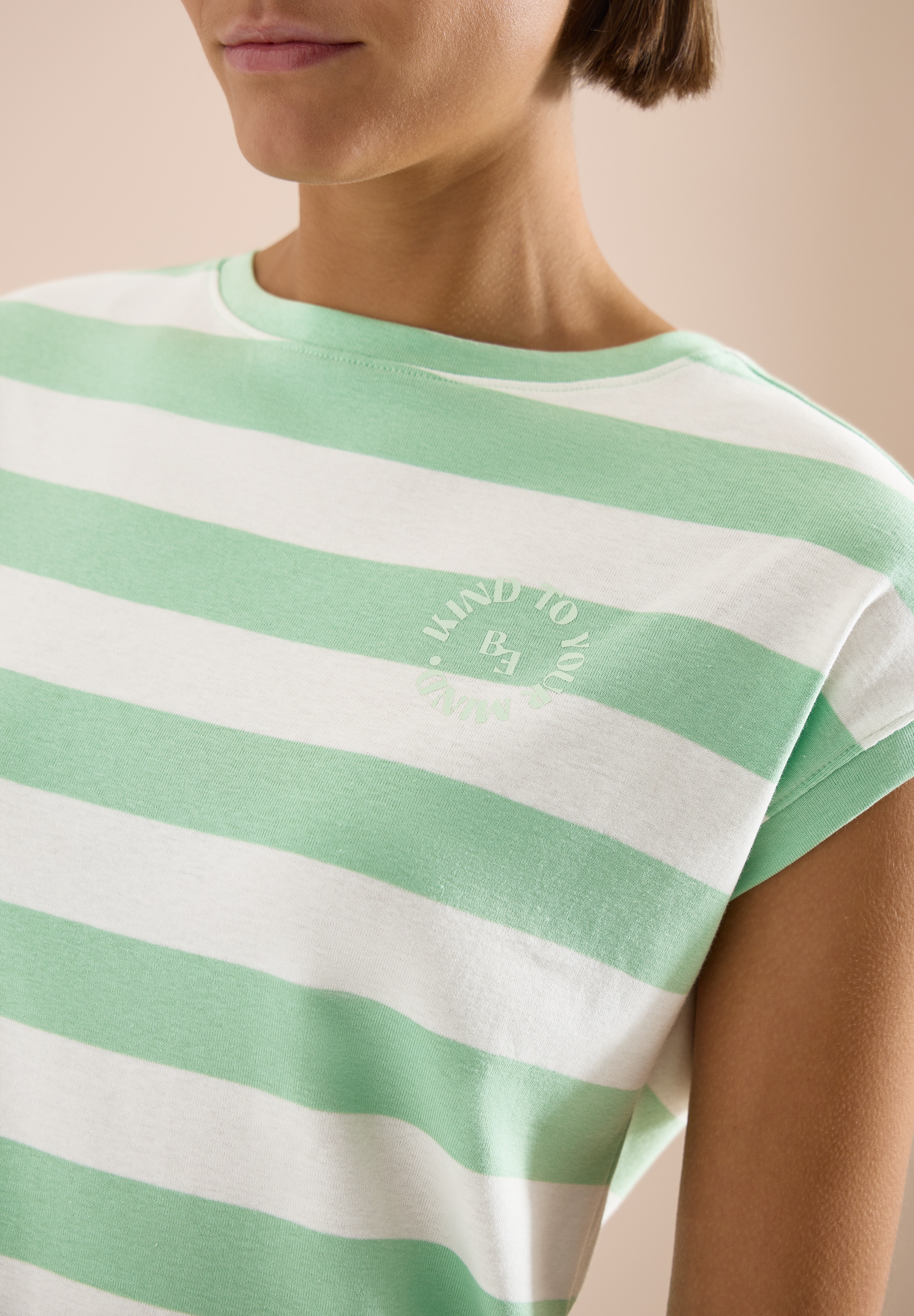 Cecil T-Shirt Mit Printdetail