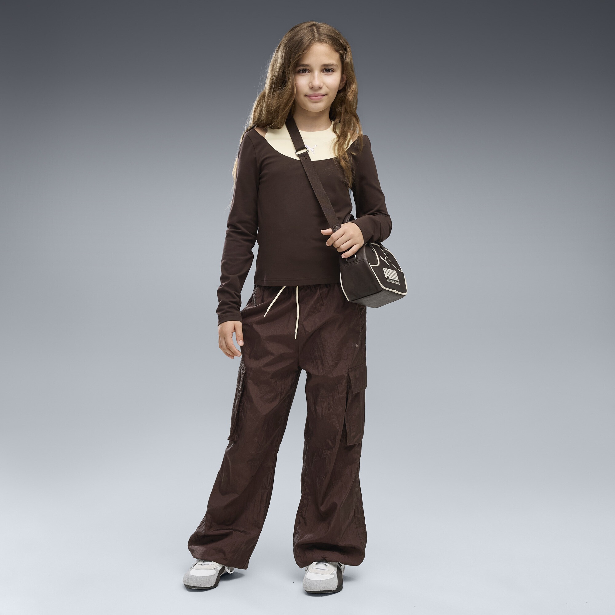 PUMA Sporthose »Midnight Shadow Relaxed Cargohose. Mädchen«