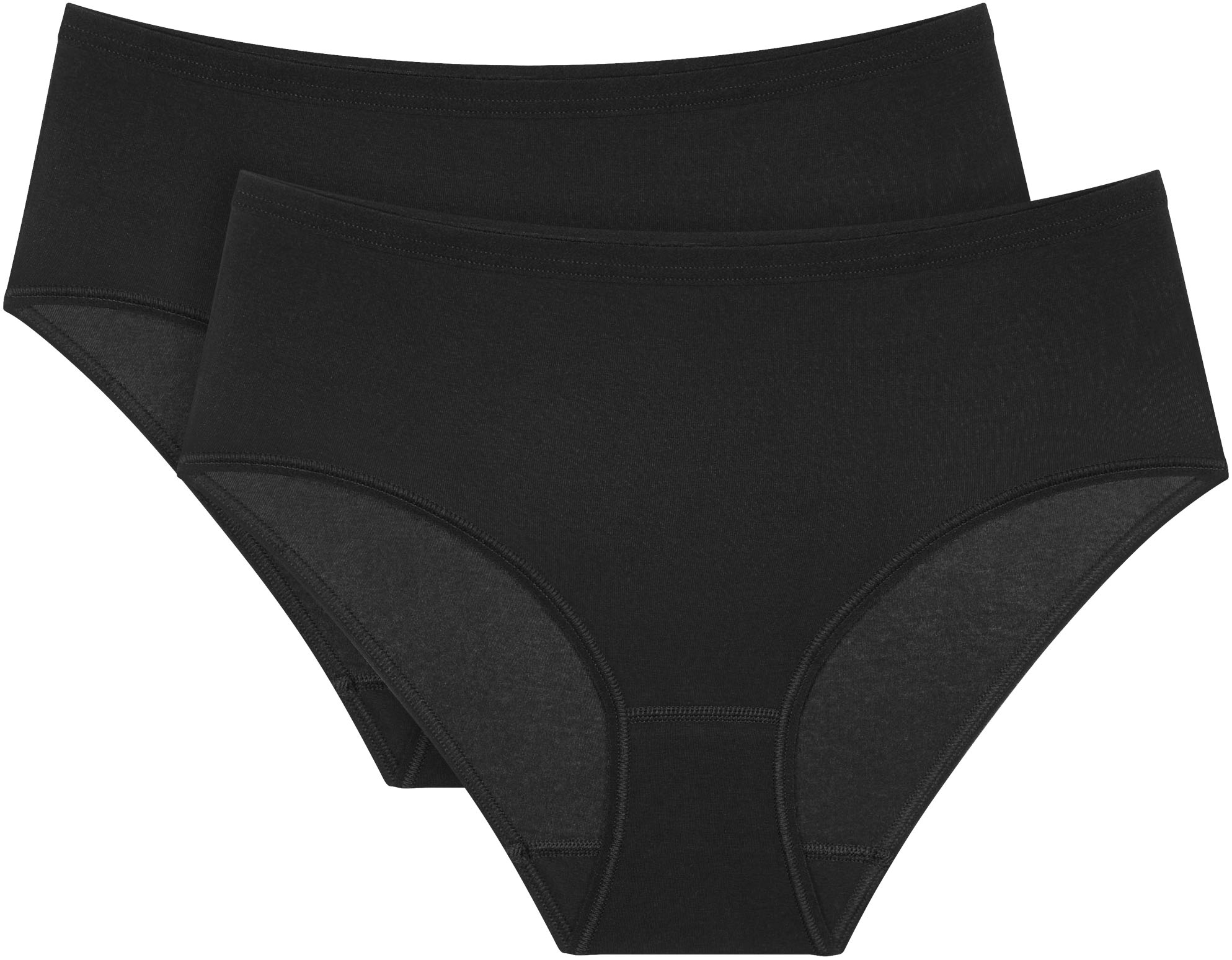 Triumph Midislip "Sense Of Cotton", (2er Pack), weich, ohne Seitennaht, sch günstig online kaufen