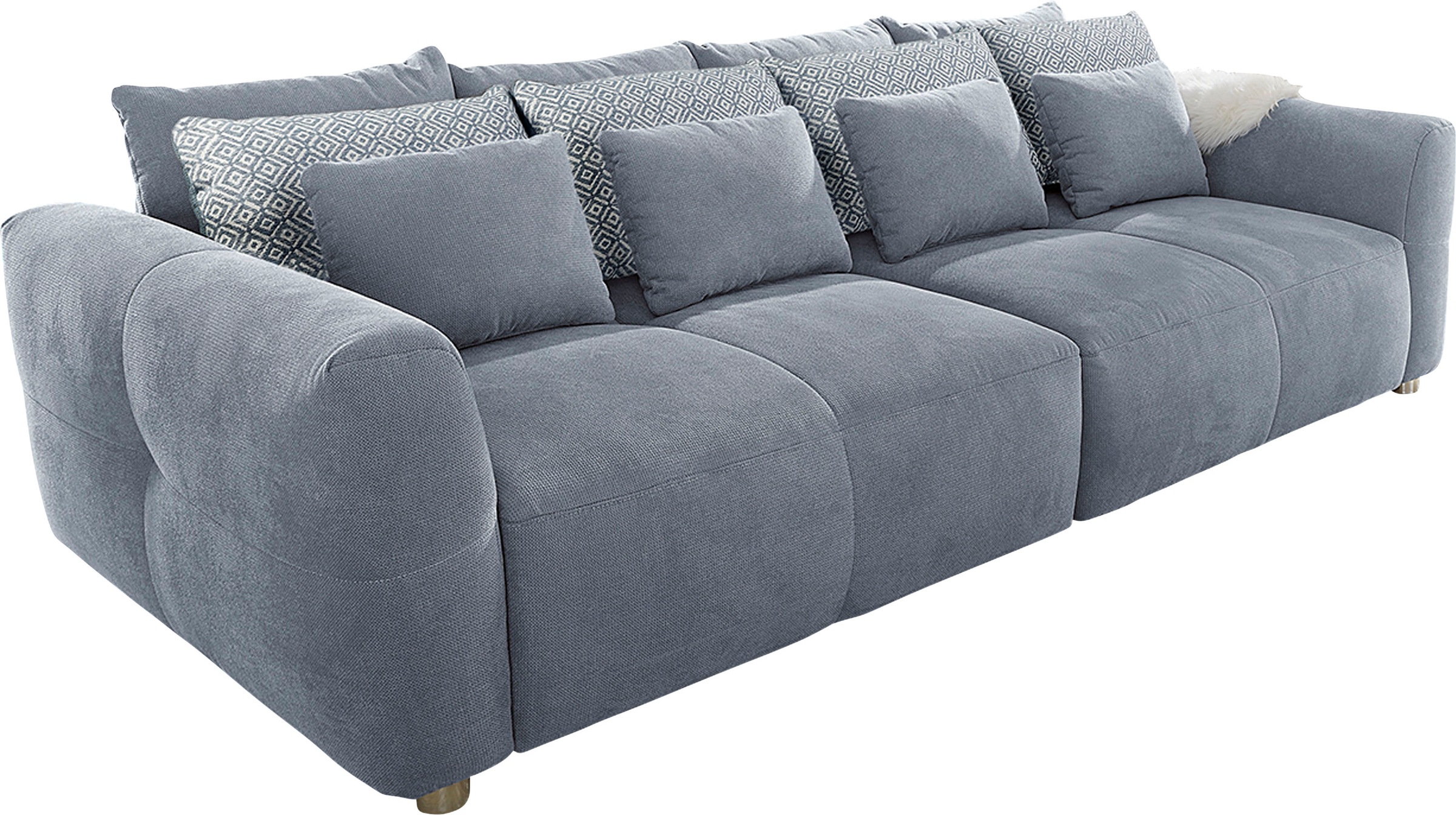 Jockenhöfer Gruppe Big-Sofa "Gulliver, B: 298 cm" mit Zierkissen, Federkern günstig online kaufen
