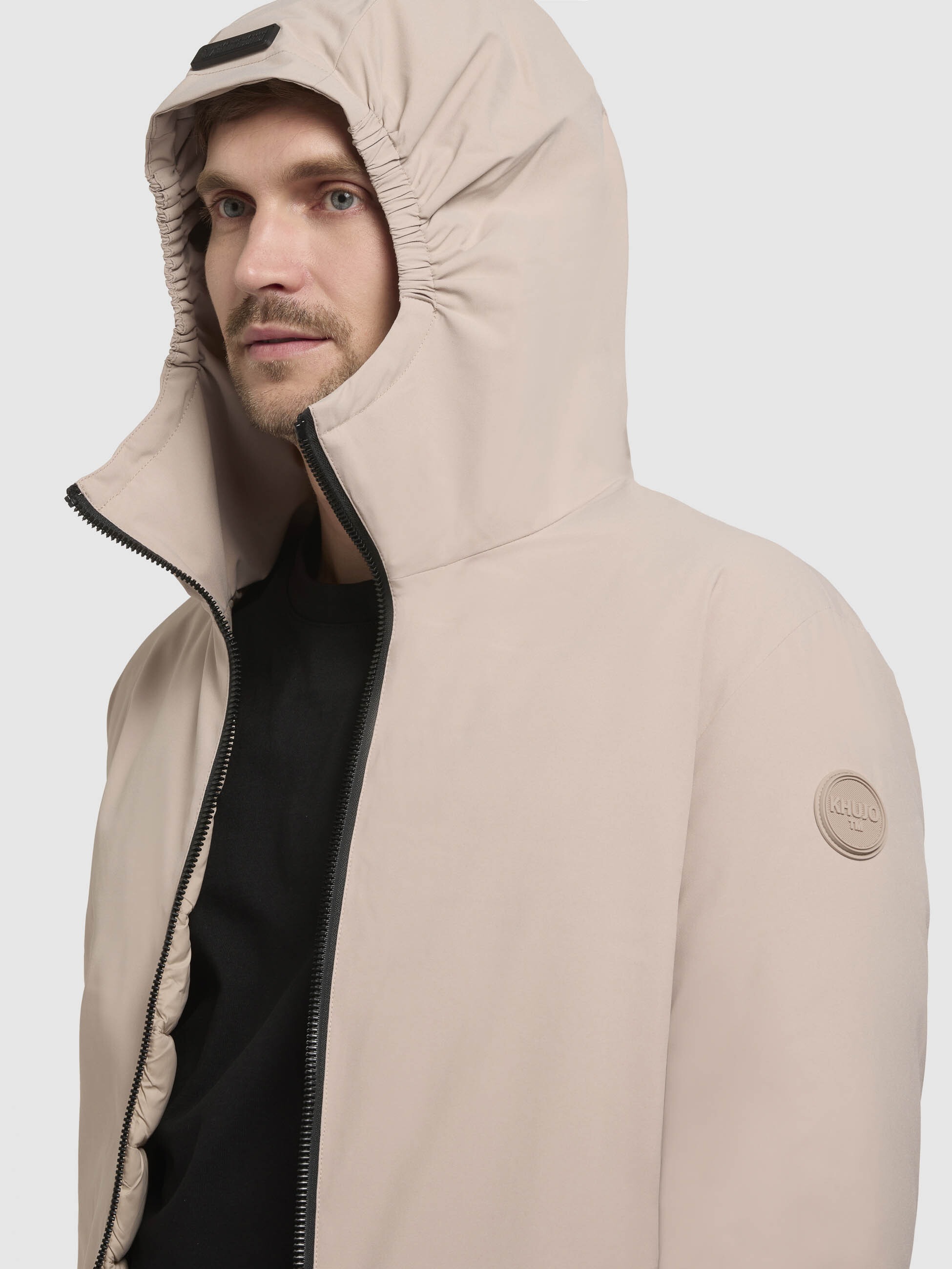 khujo Anorak »THIDO«, mit Kapuze