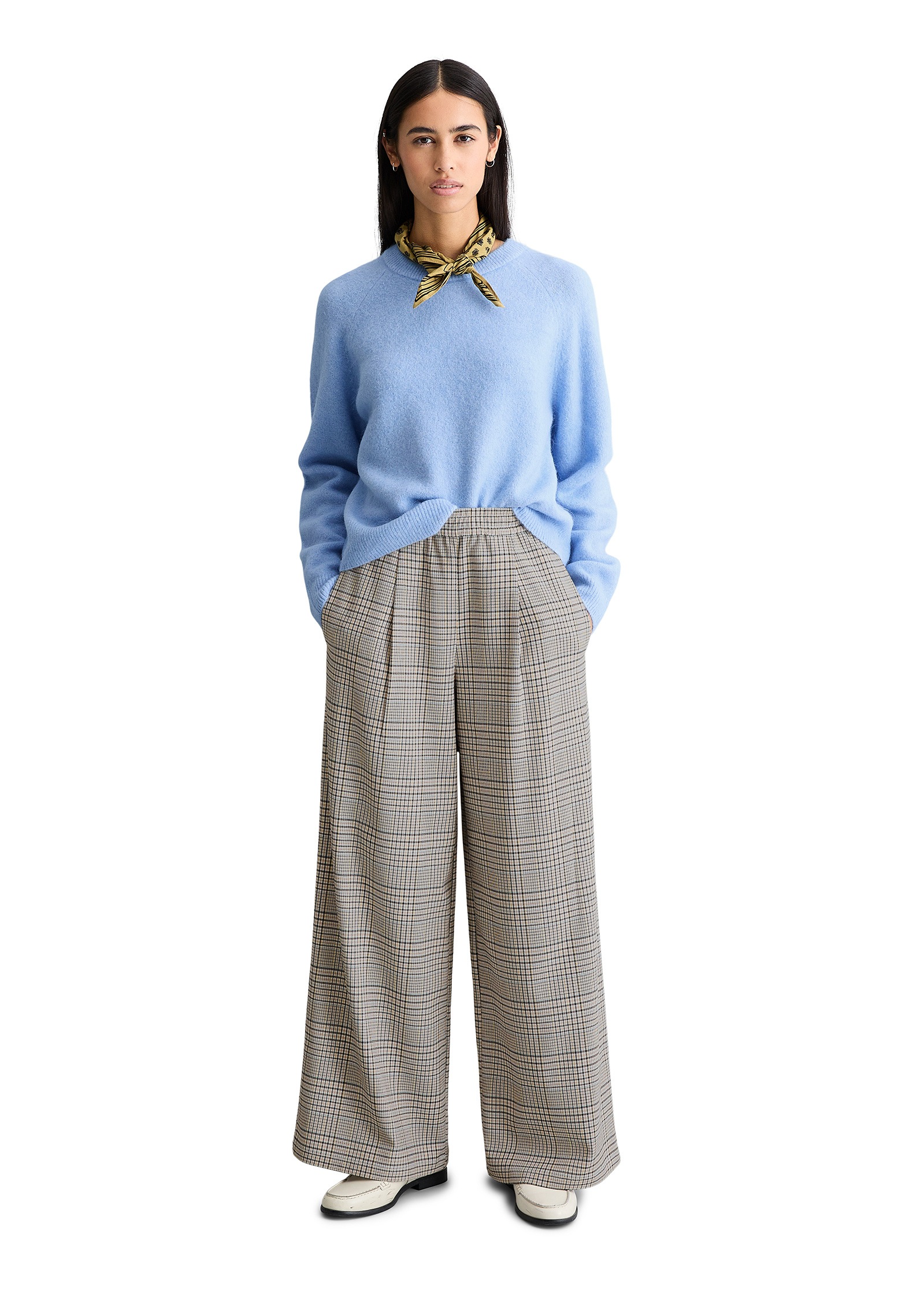 Marc O'Polo DENIM Rundhalspullover »aus kuscheligem Alpakawolle-Mix«