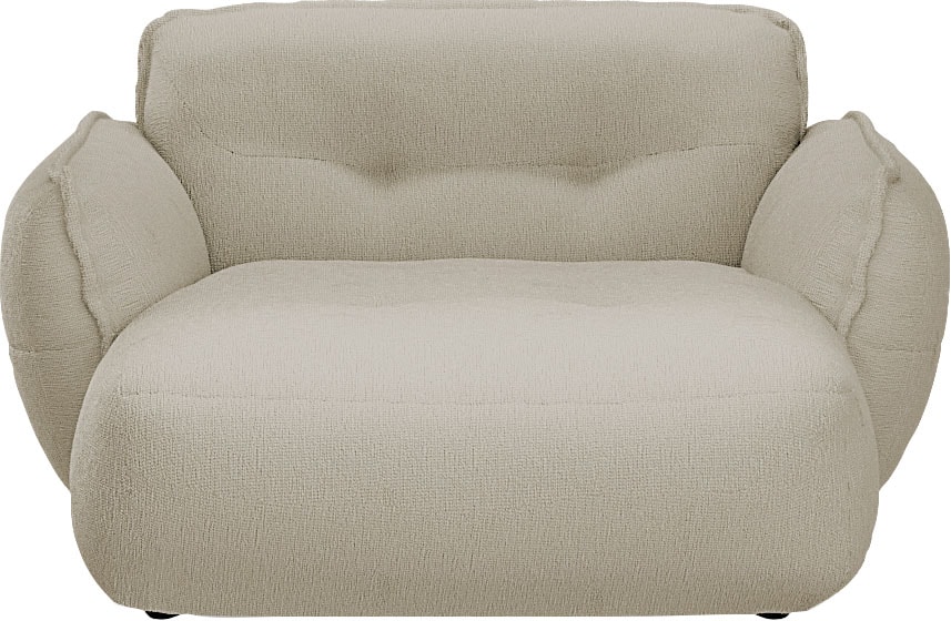 BETYPE Chaiselongue »Be Fluffy«, Softes Sitzgefühl, moderne Kedernaht, hochwertiger Bezug