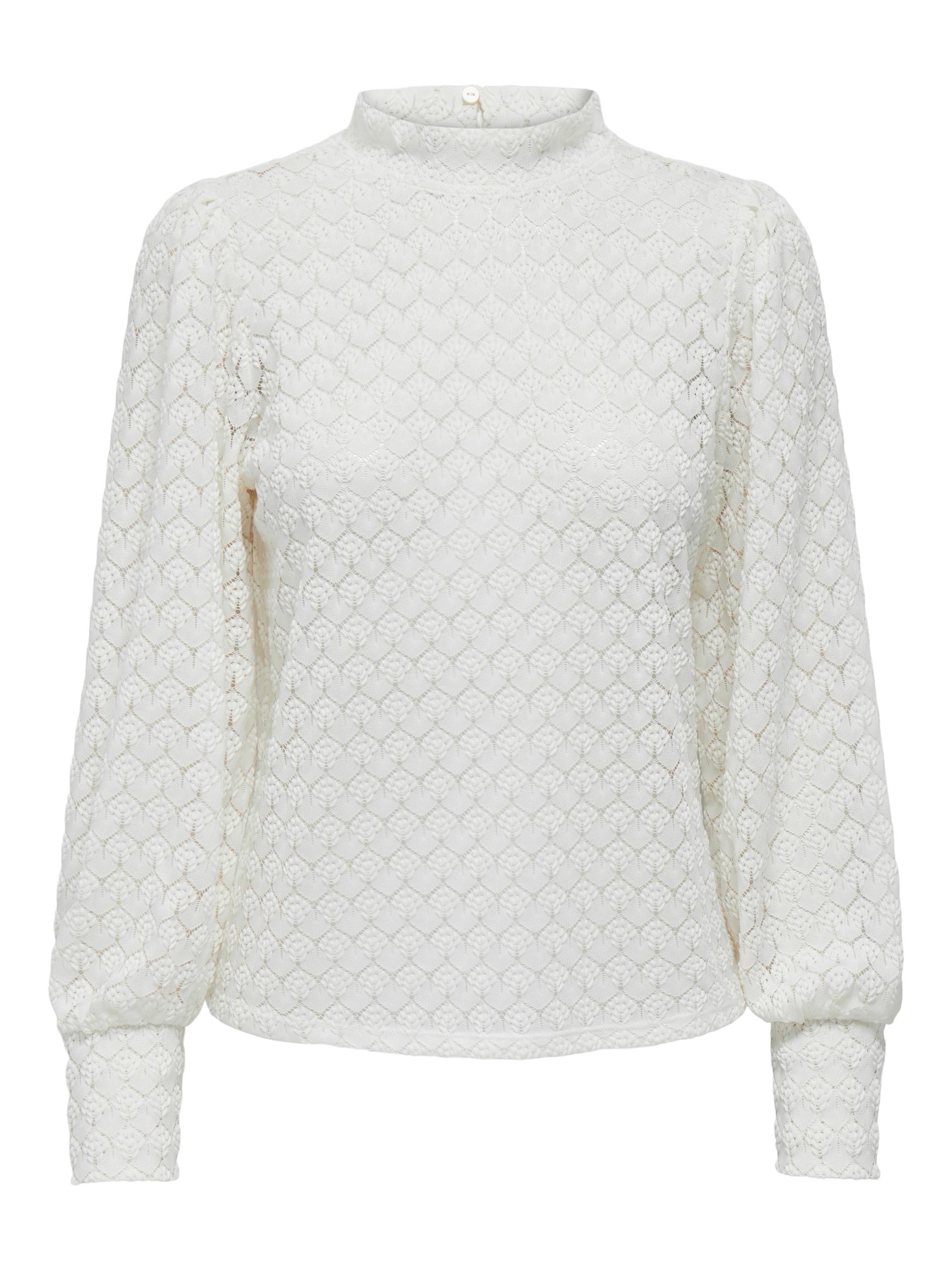 JDY Langarmshirt »JDYAVERY L/S LACE TOP JRS NOOS« kaufen | BAUR