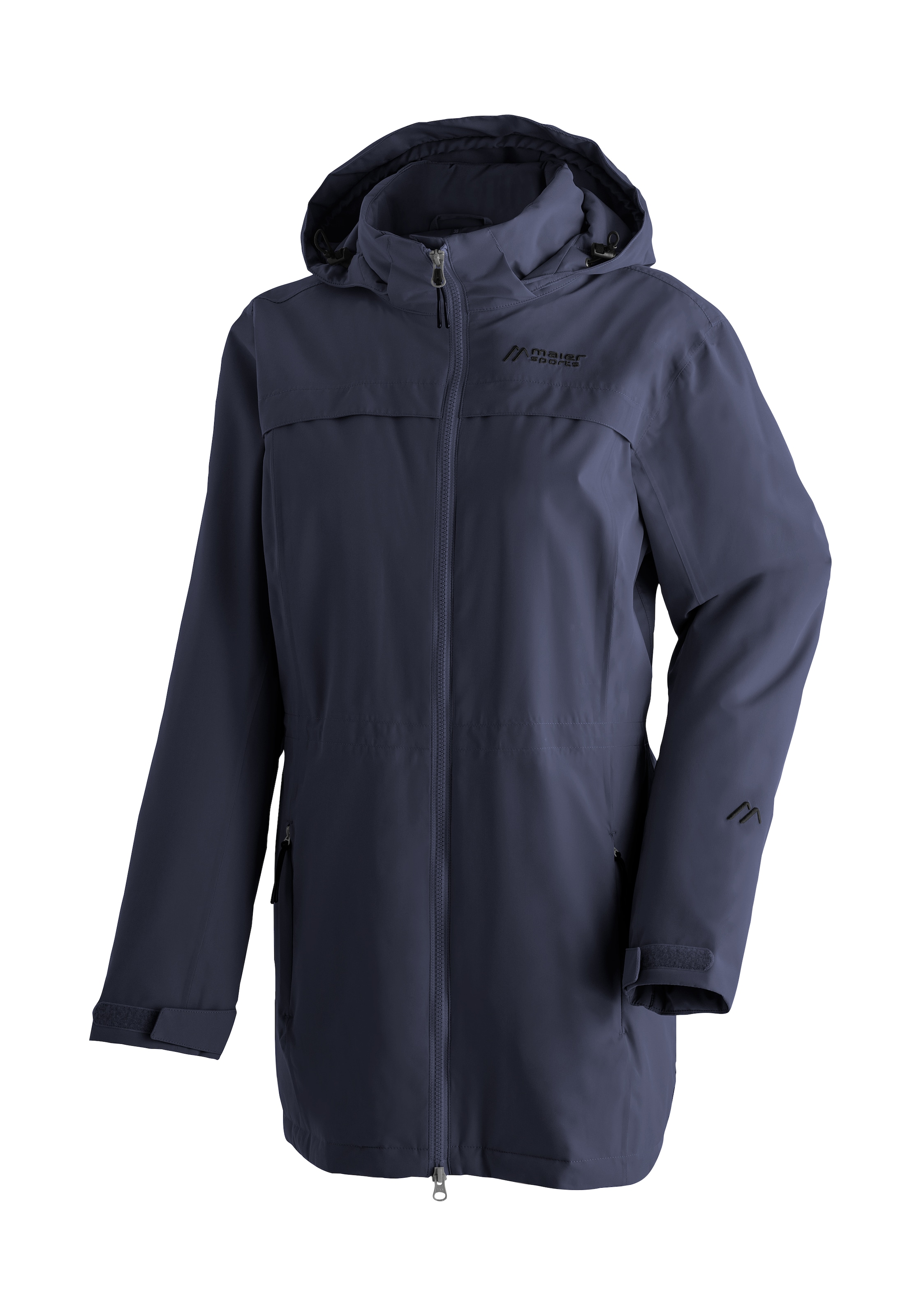 Maier Sports Outdoorjacke "Liselotte", Damen Mantel, atmungsaktiv wasserdicht, wattierte Jacke mit Kapuze