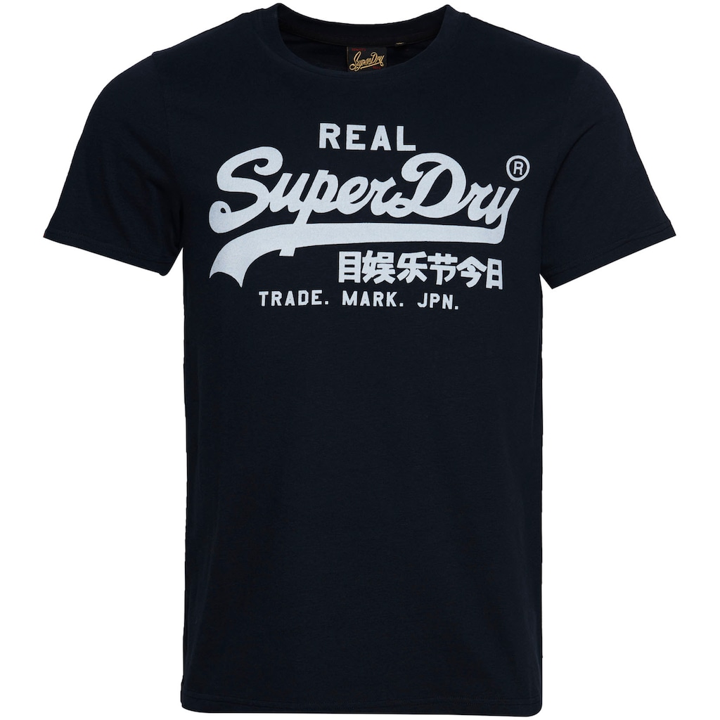 Superdry Rundhalsshirt »SD-VINTAGE VL NOOS TEE«