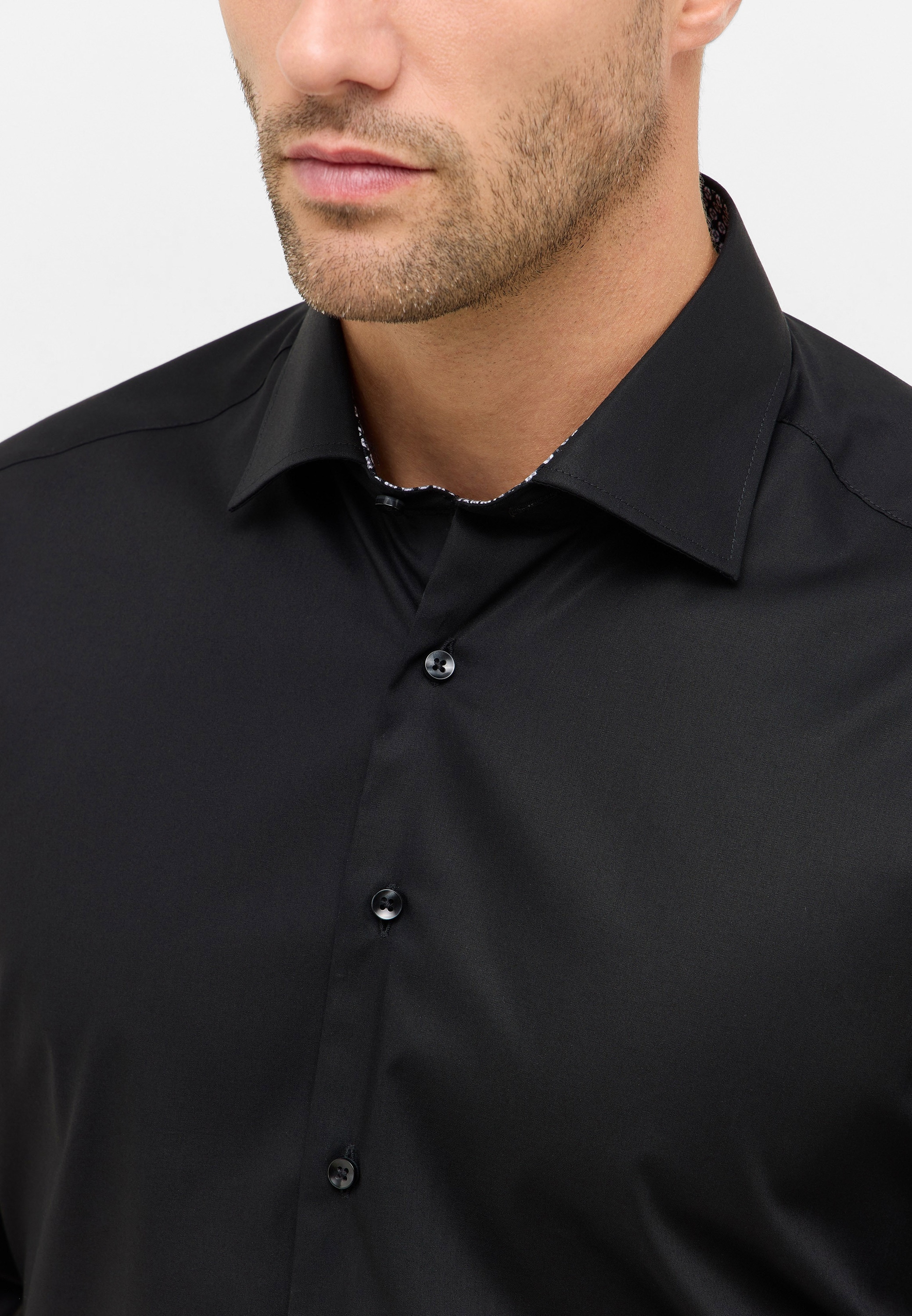 Eterna Langarmhemd »MODERN FIT«, NON IRON (bügelfrei)