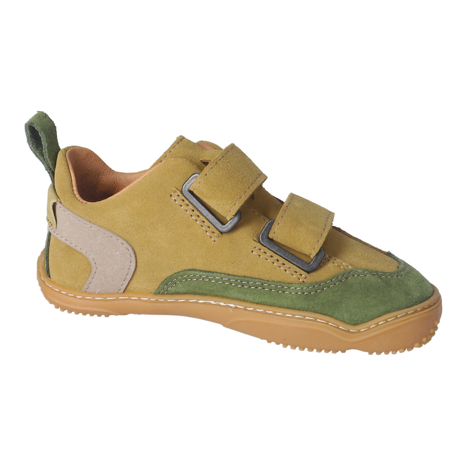 qnuffs Barfußschuh »Ahorn«  Klettschuh mit Nullsprenung, Größenschablone zum Download