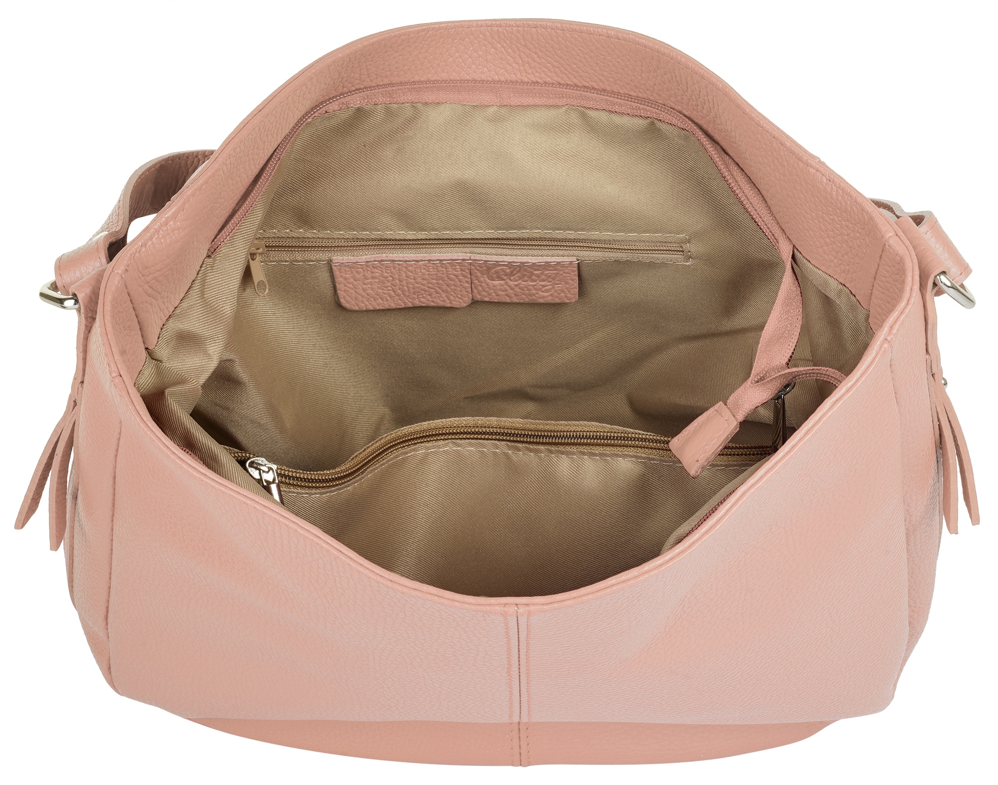 Cluty Shopper, echt Leder, Made in Italy
