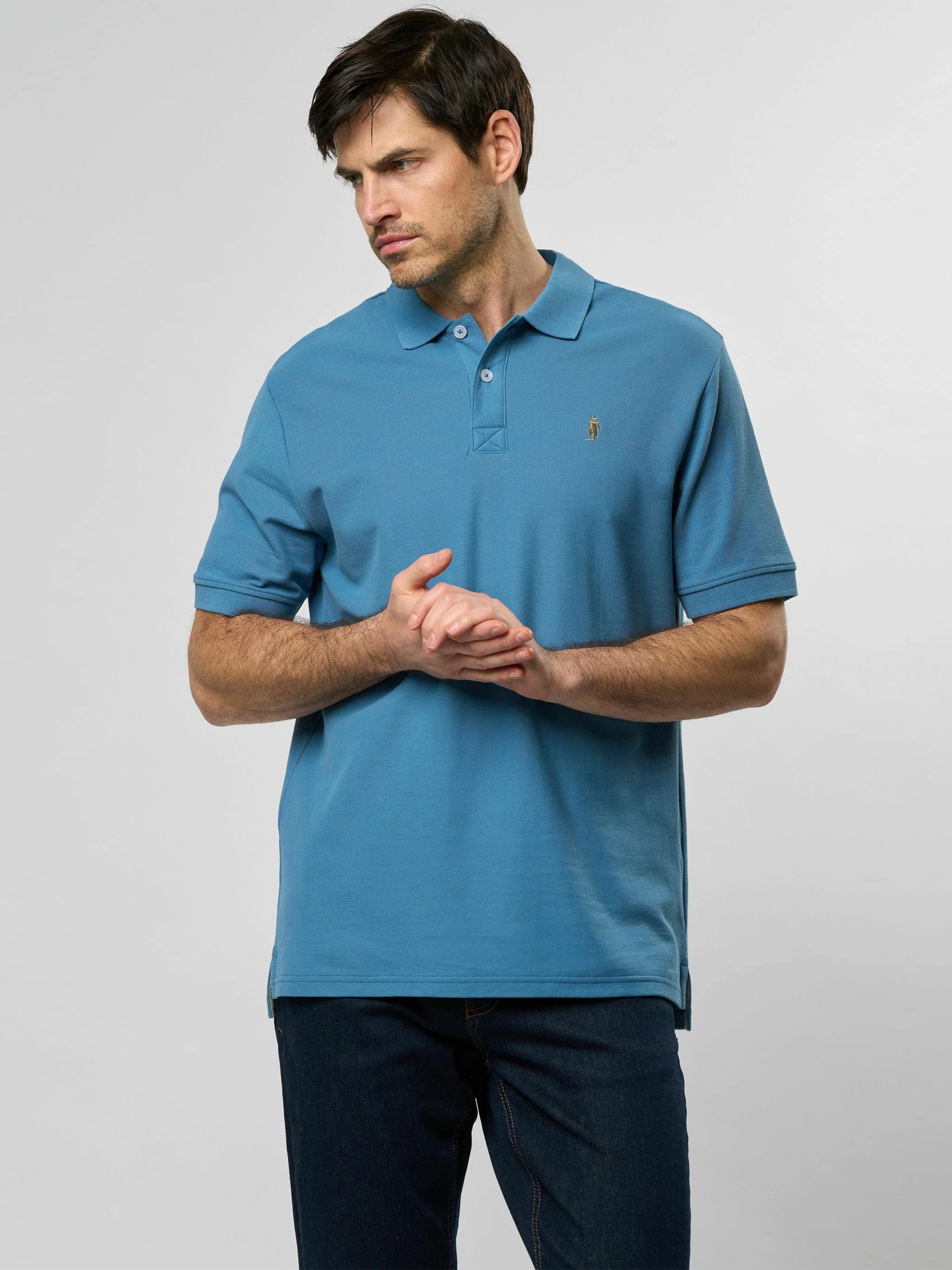 MCS Kurzarmhemd "MCS Polo Hurst" günstig online kaufen
