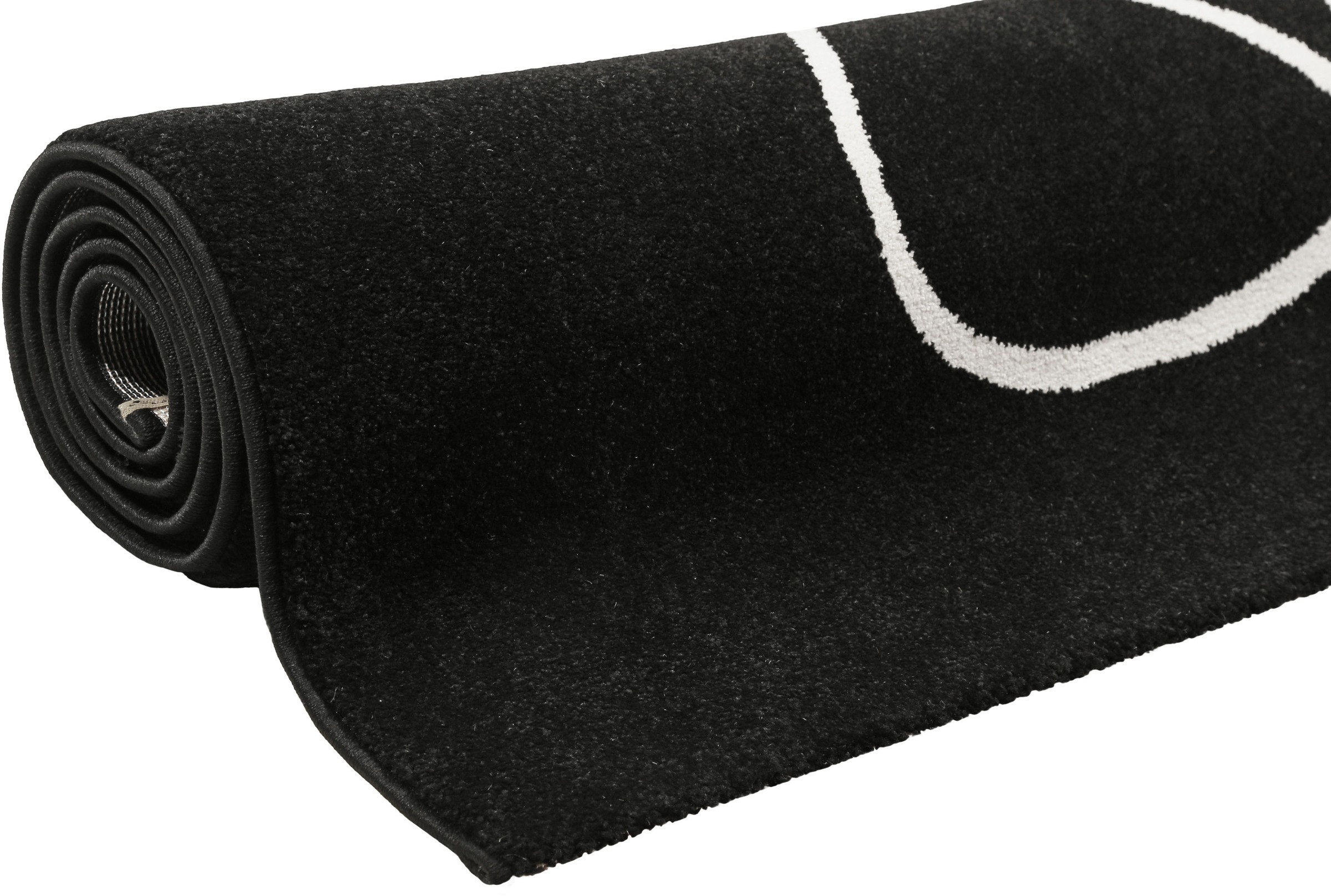 Esprit Teppich »Artist, ESP-40102«, rechteckig, 13 mm Höhe, Kurzflor, geometrisch modern, schwarz weiss, Wohnzimmer, Schlafzimmer
