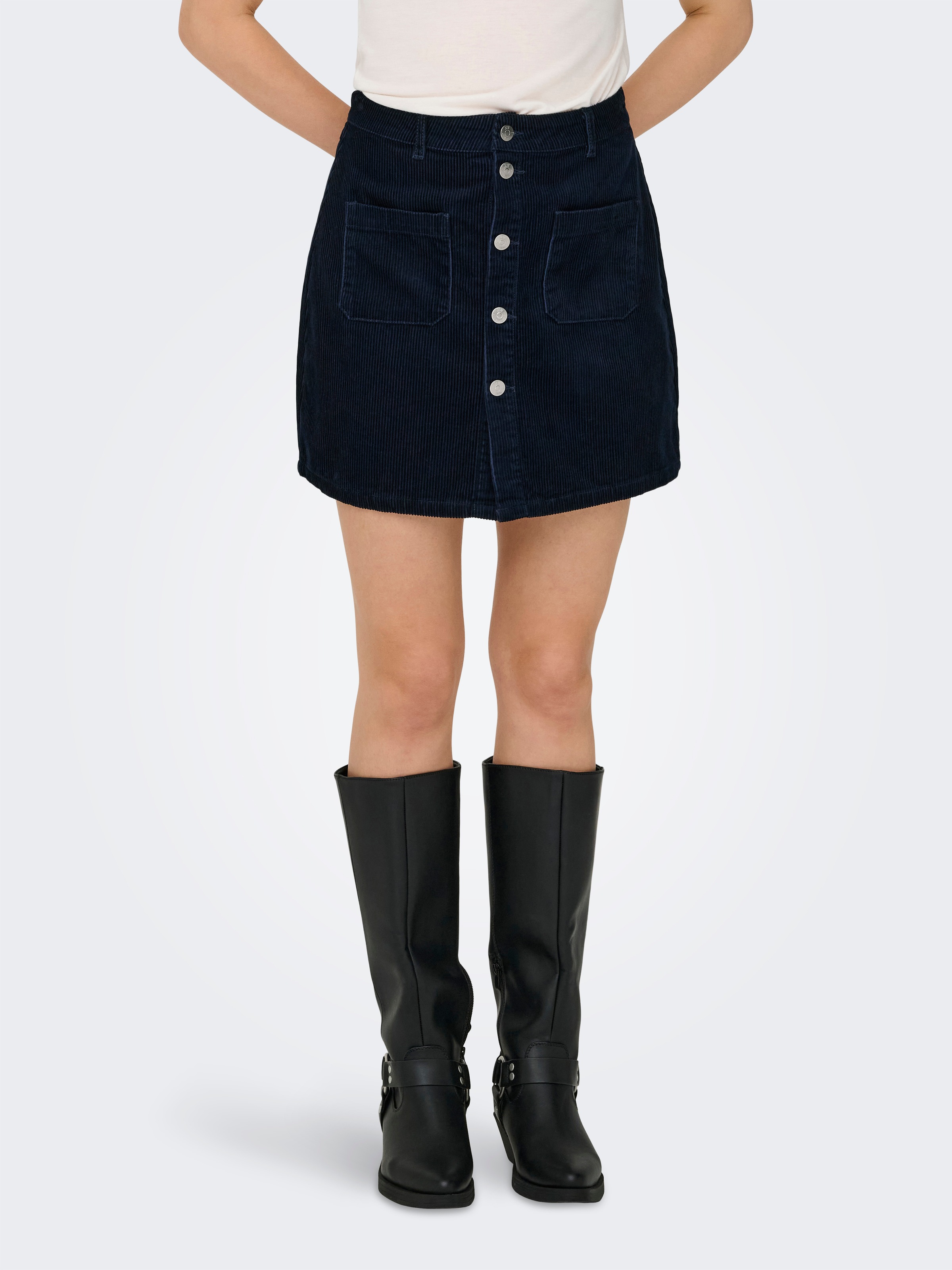 JDY Cordrock "JDYSHIRAZ CORDUROY SKIRT PNT DIA" günstig online kaufen