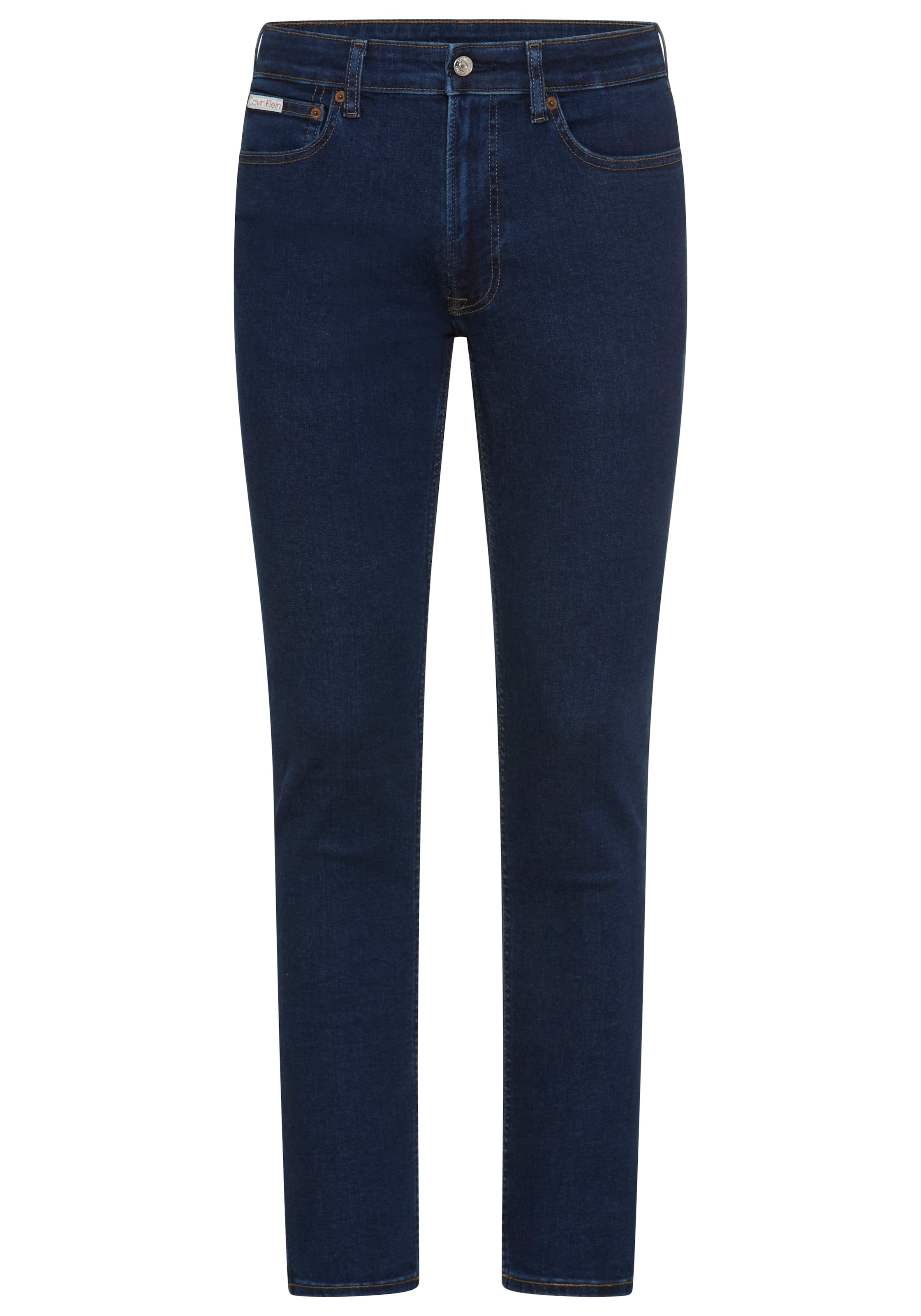 Calvin Klein Jeans Skinny-fit-Jeans "SKINNY" mit Leder-Badge günstig online kaufen