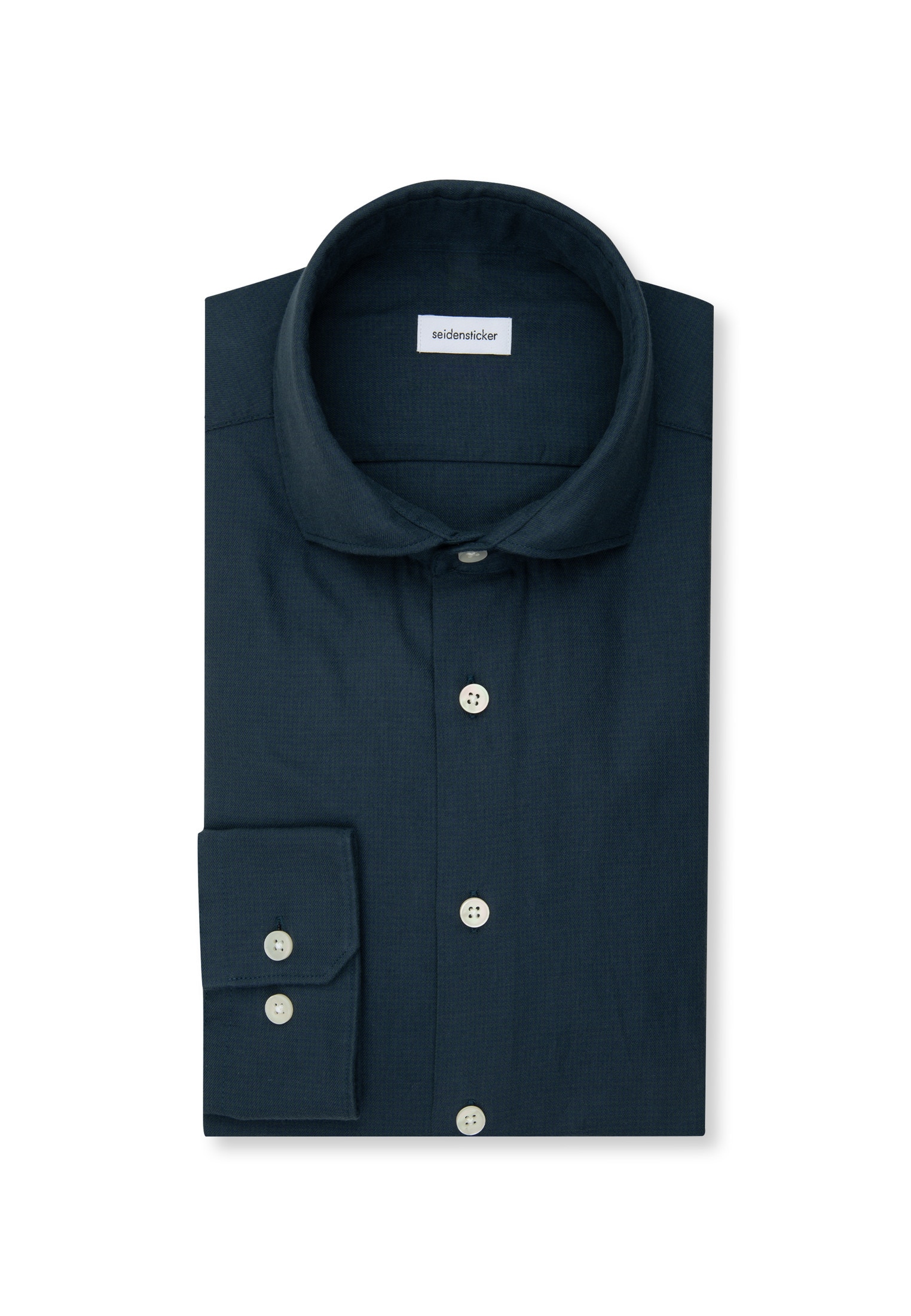 seidensticker Flanellhemd Slim 1/1 Kentkragen Pepita