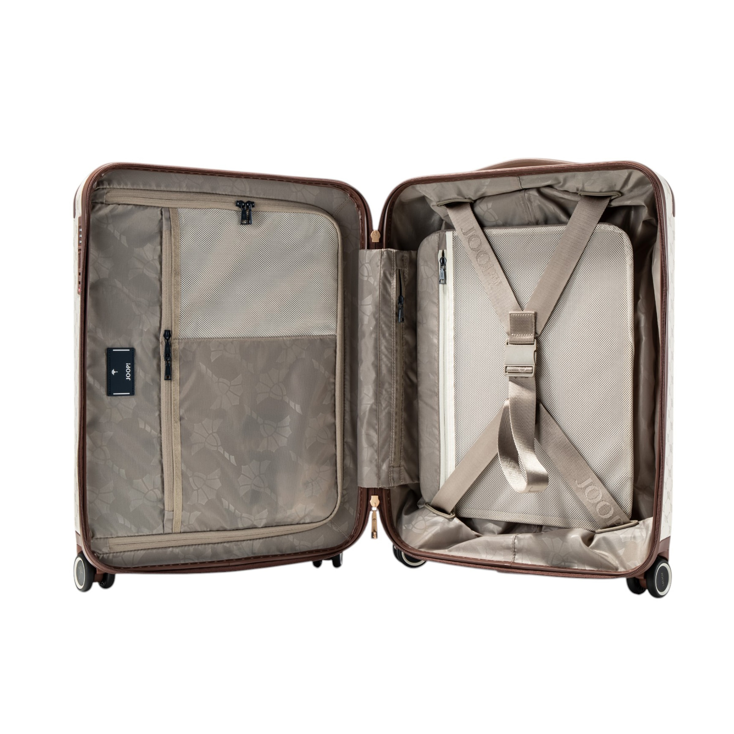 JOOP! Hartschalen-Trolley »cortina volare 1.0 trolleycase vz 4« 1 Stk. tlg. 38 l 4 Rollen Hartschalen-Koffer mit 4 Rollen