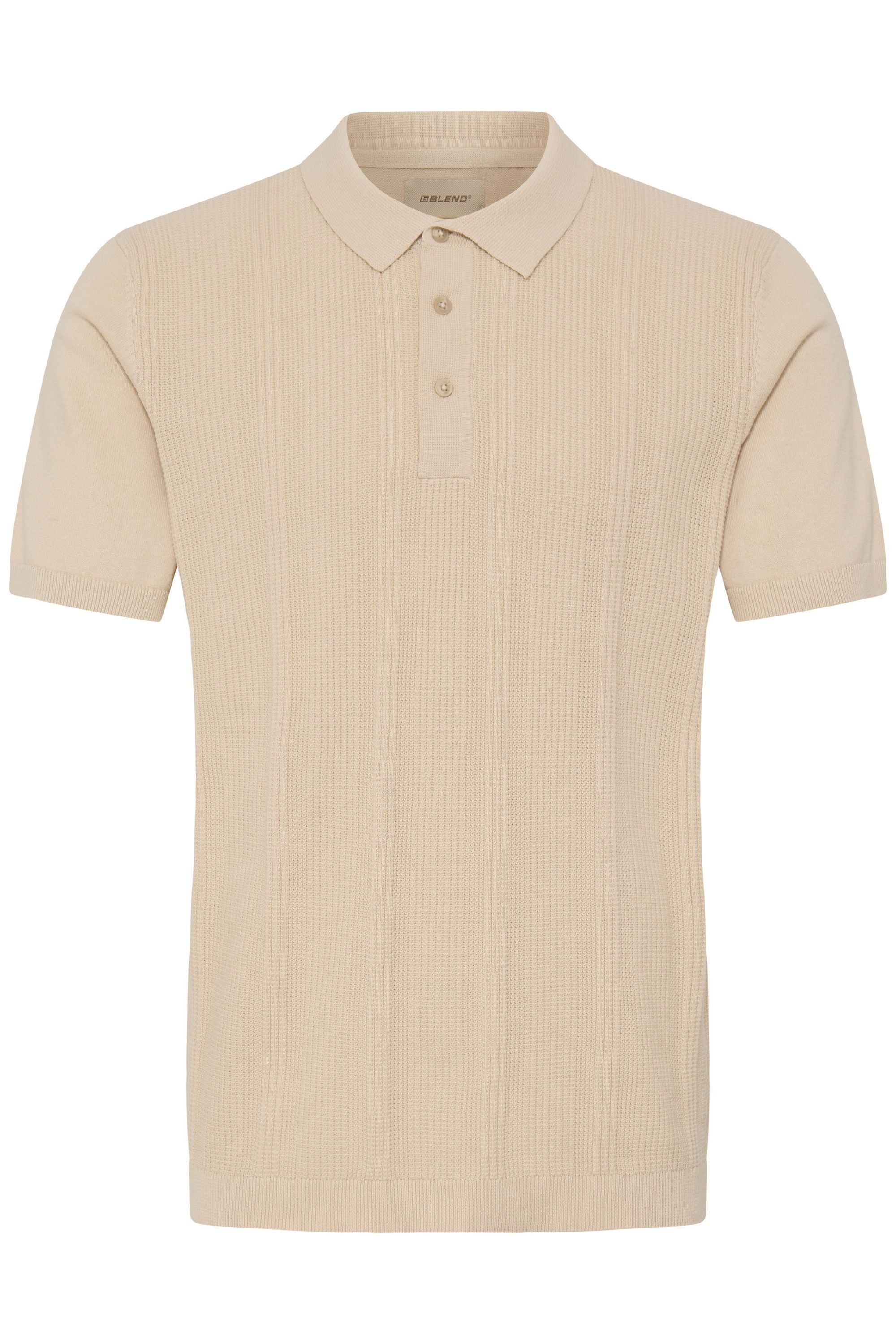 Blend Poloshirt "BHBaron" Stilvolles Feinstrick-Poloshirt mit strukturierte günstig online kaufen
