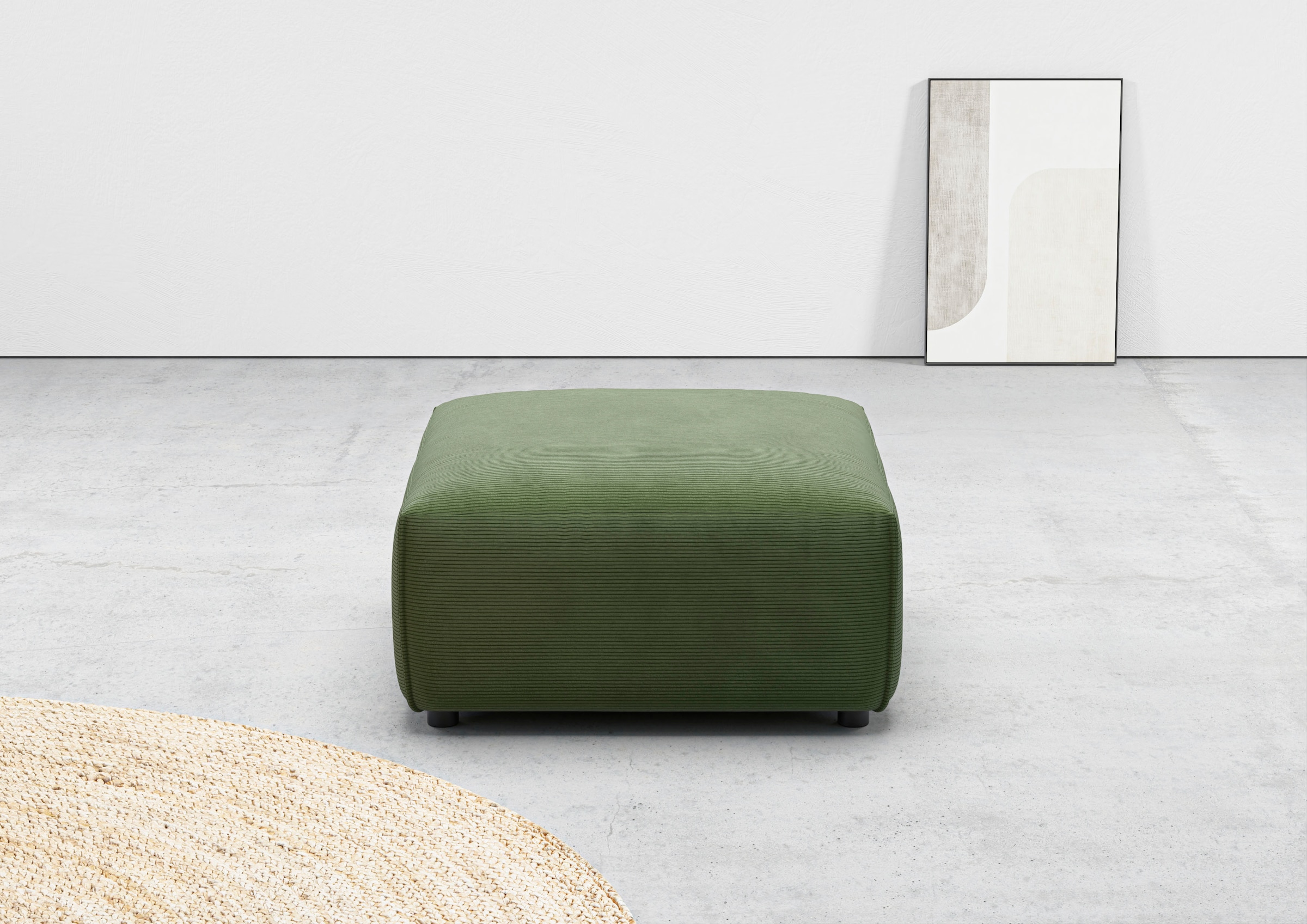 andas Hocker "Glimminge auch in Breitcord, Feincord und Easy care-Bezug", p günstig online kaufen