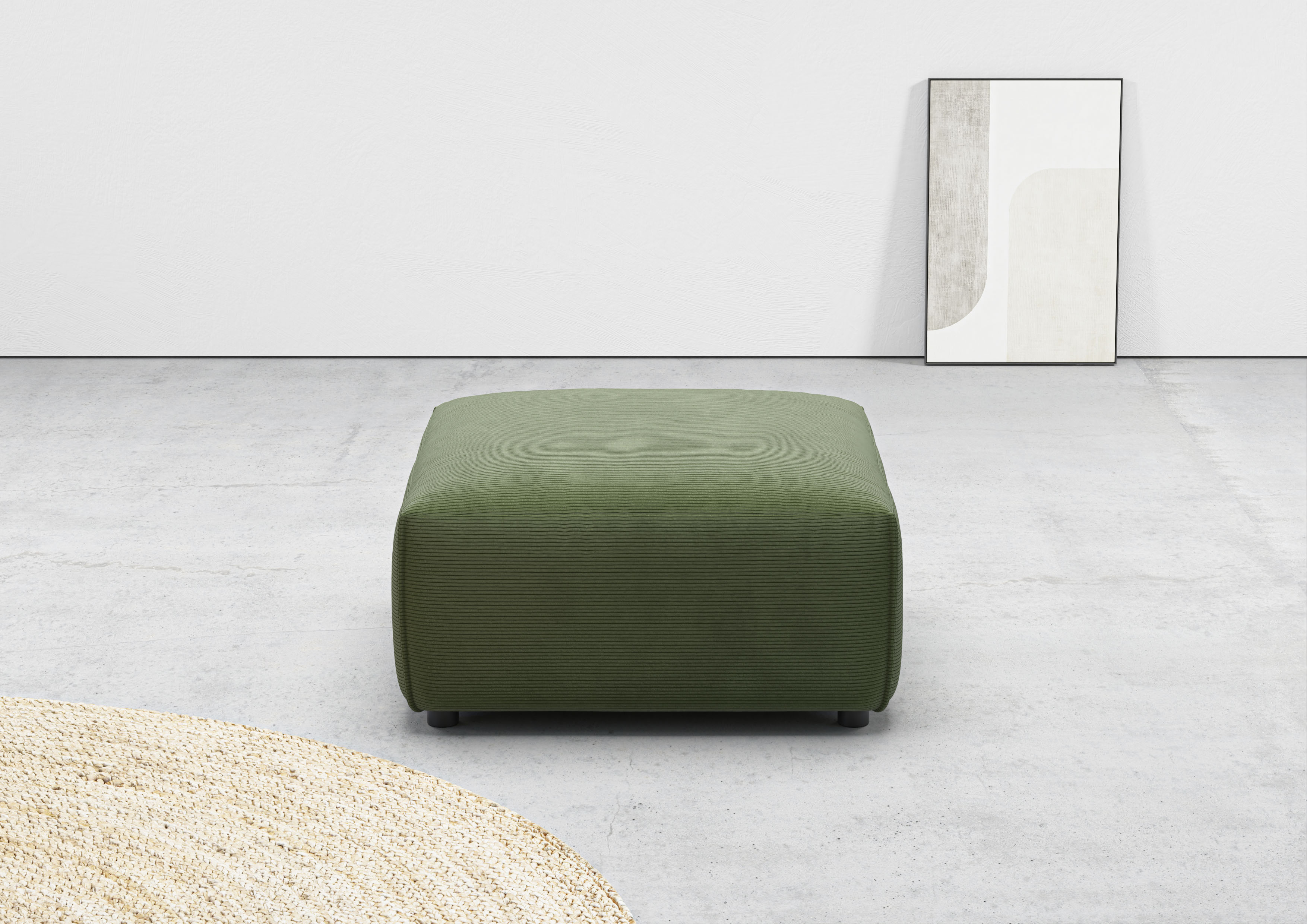 Home affaire Hocker "Glimminge auch in Breitcord, Feincord und Easy care-Bezug" passend zur Serie "Glimminge"