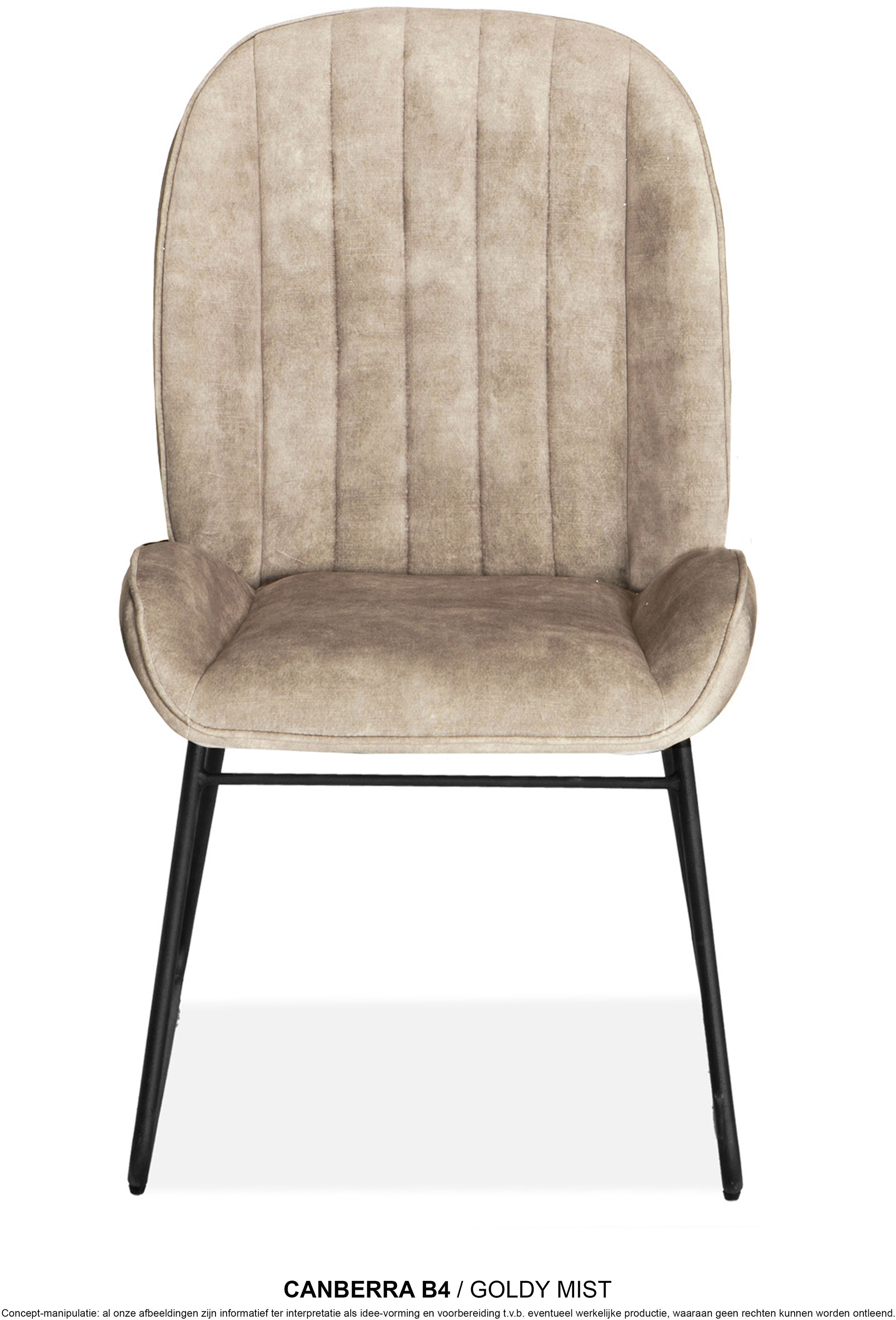 OMG Design Esszimmerstuhl "Canberra" (Set) 2 Stk. Stoff Esszimmerstuhl, pfl günstig online kaufen