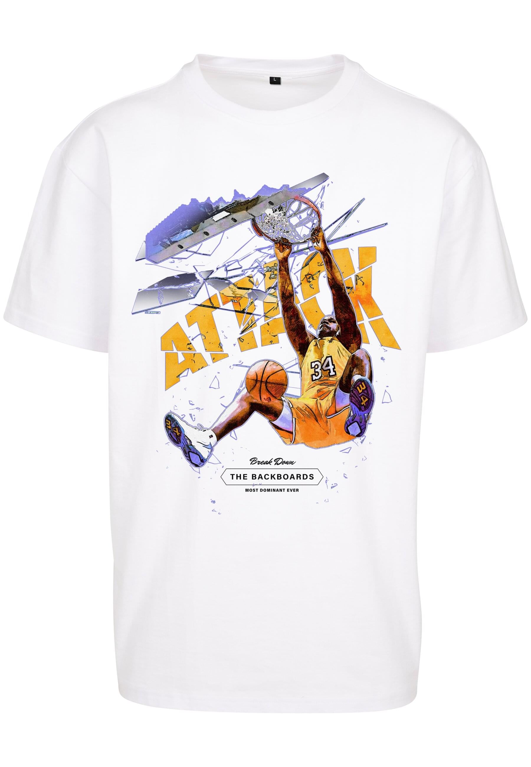 MisterTee T-Shirt "MisterTee Unisex Attack Player Oversize Tee" 1 Stk. tlg. günstig online kaufen
