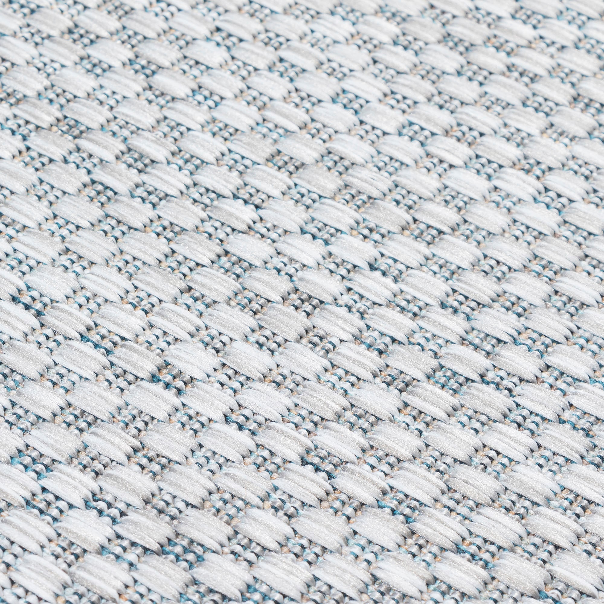 Sanat Teppich »Melissa 8000«, rechteckig, 10 mm Höhe, Kurzflor, In -und Outdoor geeignet, Wohnzimmer