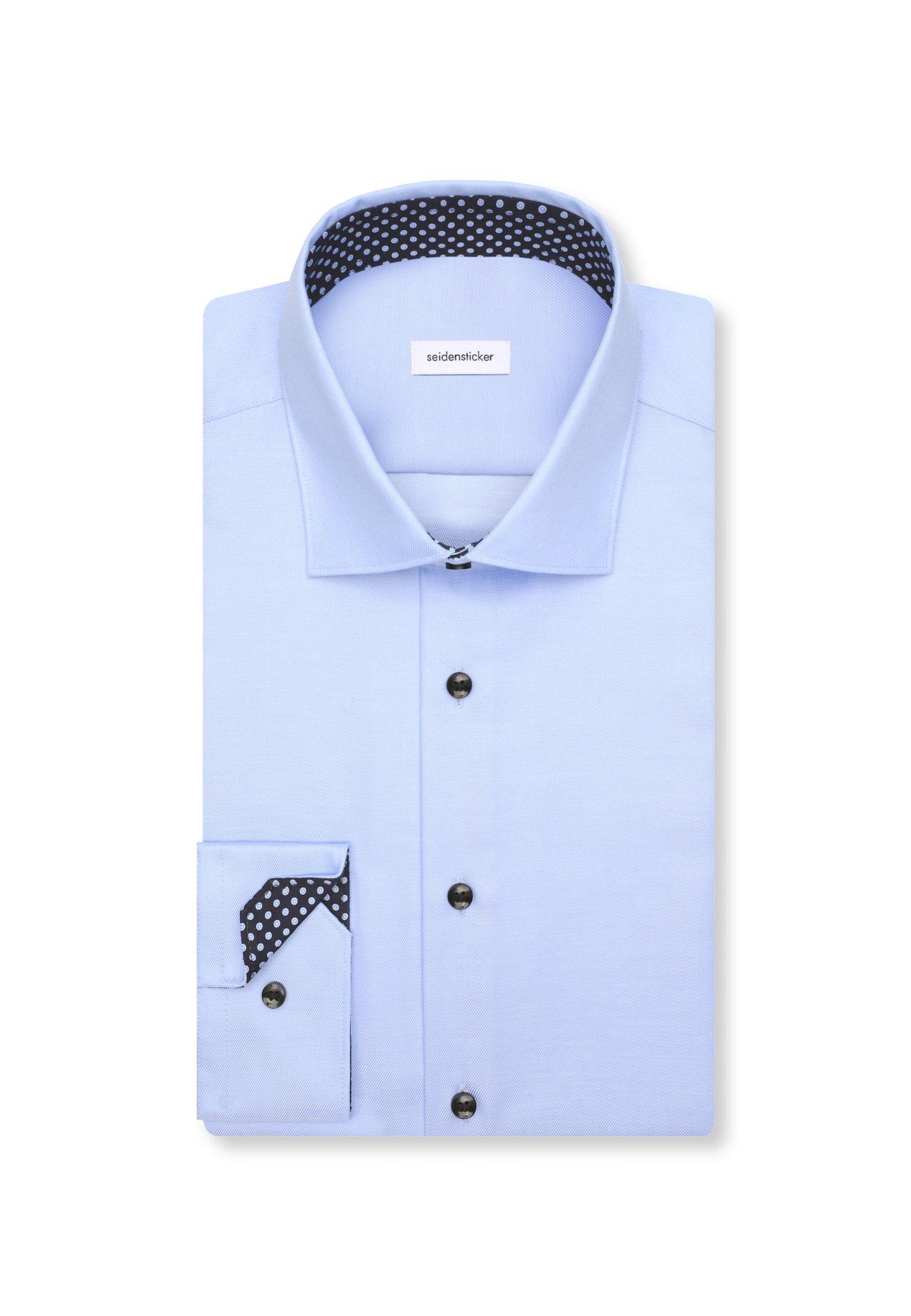 seidensticker Businesshemd »Schwarze Rose« X-Slim 1/1 Extra lang Kentkragen Uni