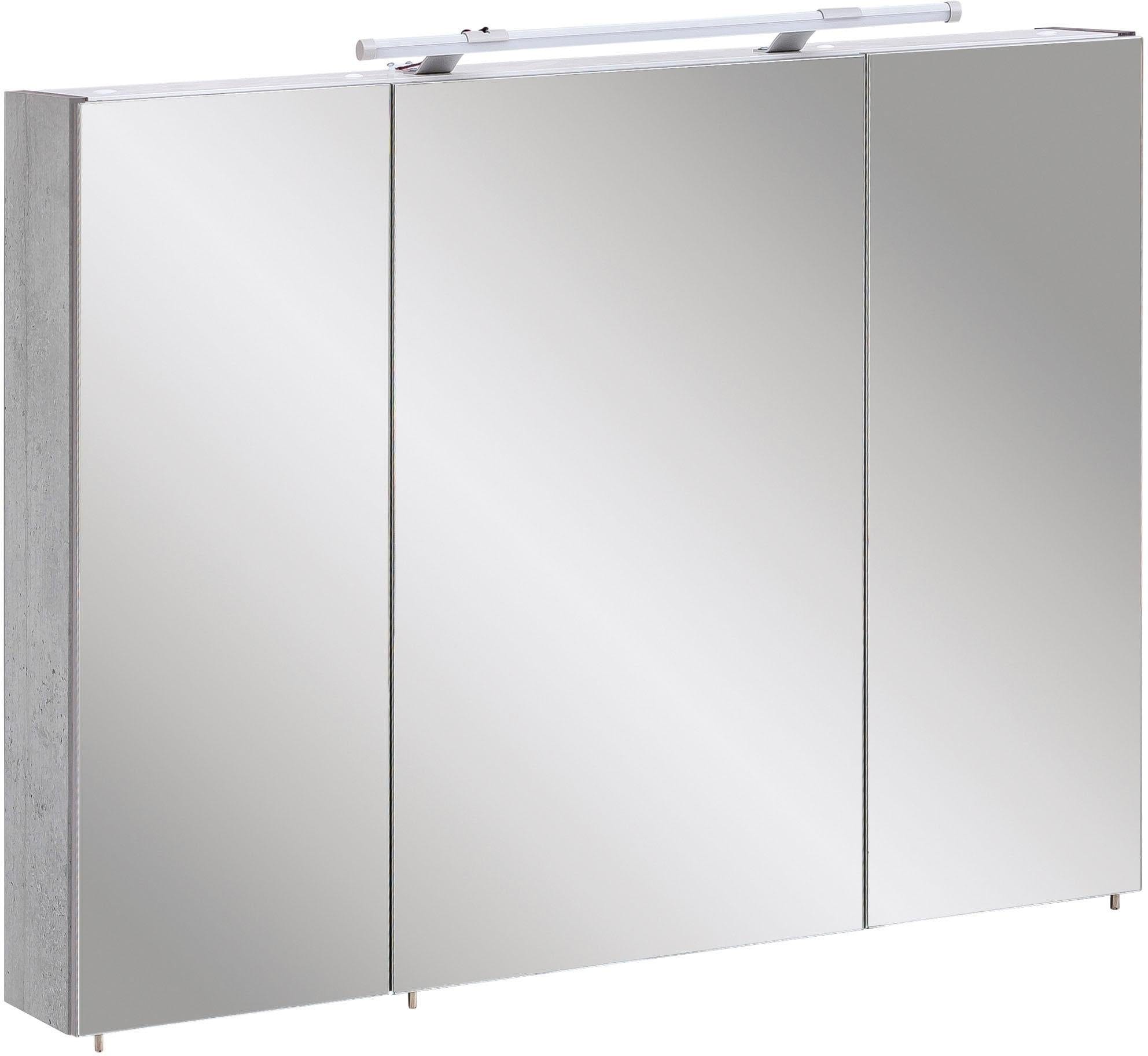 Schildmeyer Spiegelschrank "Dorina, Spiegelschrank, Made in Germany, B: 90 cm" Solide Verarbeitung - Dieses Produkt ist in Deutschland gefertigt