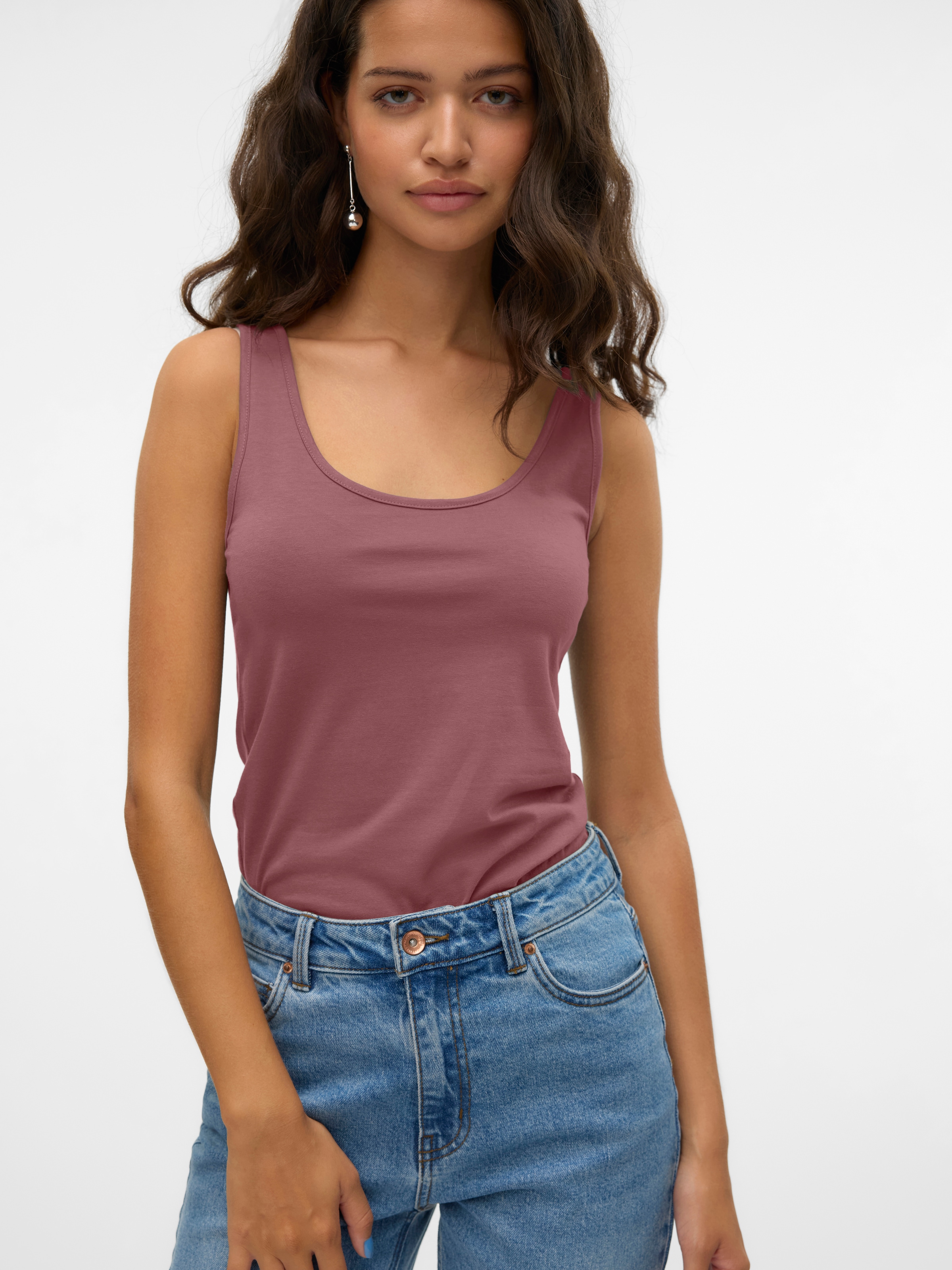 Vero Moda Tanktop "VMMAXI MY SOFT LONG TANK TOP NOOS" günstig online kaufen