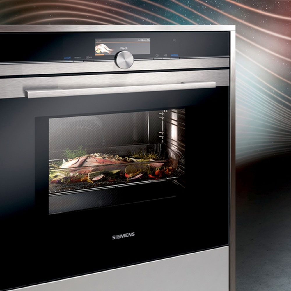 SIEMENS Pyrolyse Backofen iQ300 "HQ574AER3" mit Teleskopauszug nachrüstbar günstig online kaufen