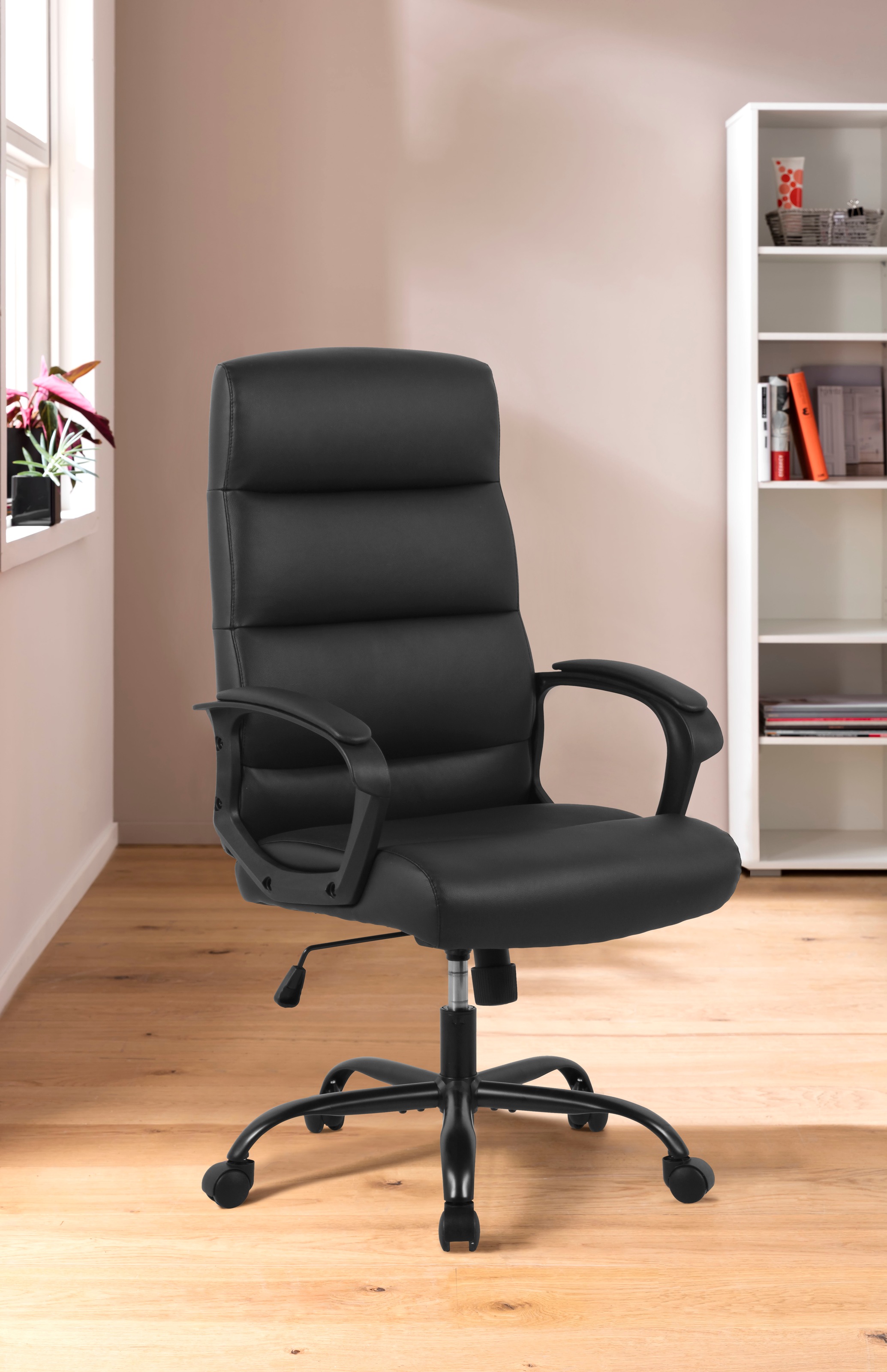 OTTO home Chefsessel "GRAYSON" () Bürostuhl, komfortable Polsterung, Wippfu günstig online kaufen