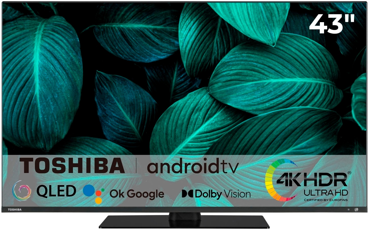LED-Fernseher, 108 cm/43 Zoll, 4K Ultra HD, Android TV