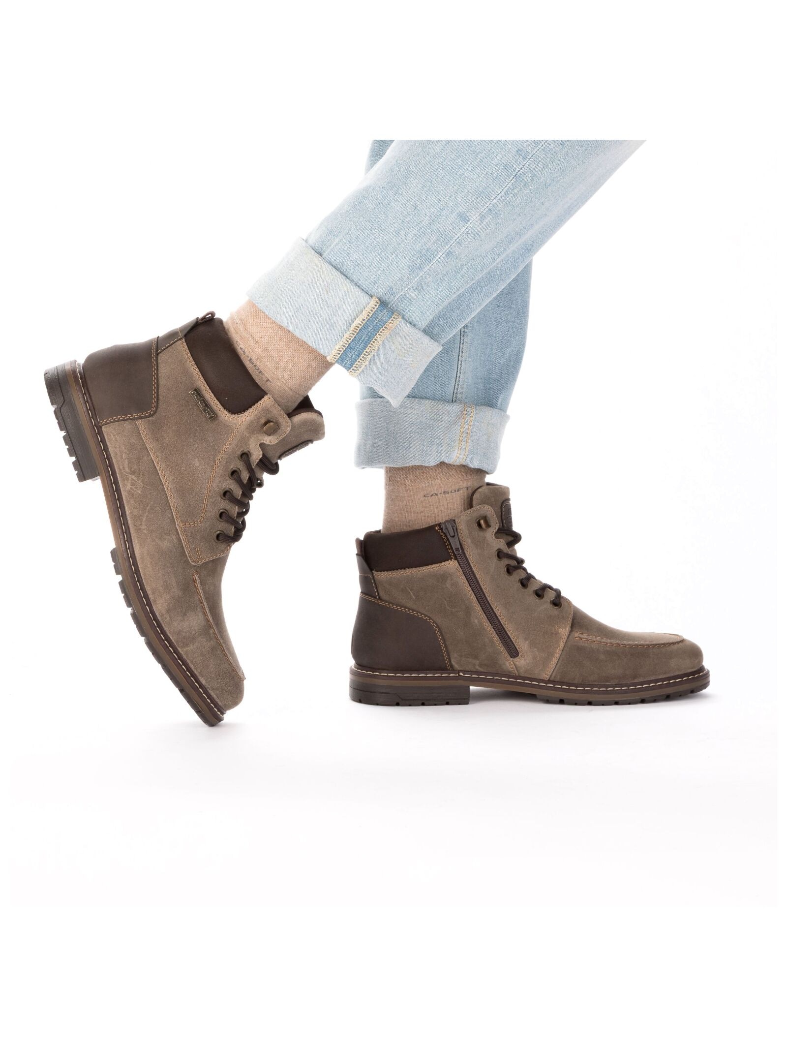 Rieker Schnürstiefelette »Rieker Stiefelette Leder«