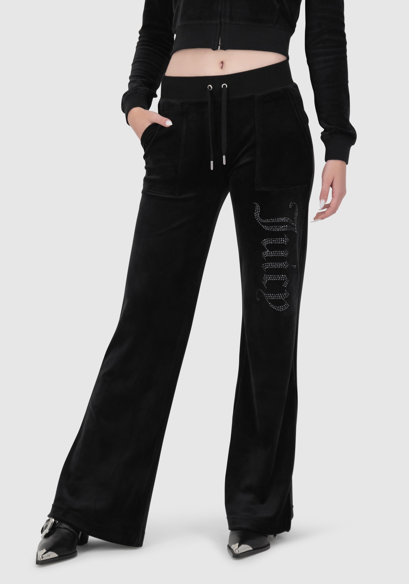 Juicy Couture Sweathose "LAYLA PANT JEWELLED Damen", Trainingshose Damen, S günstig online kaufen