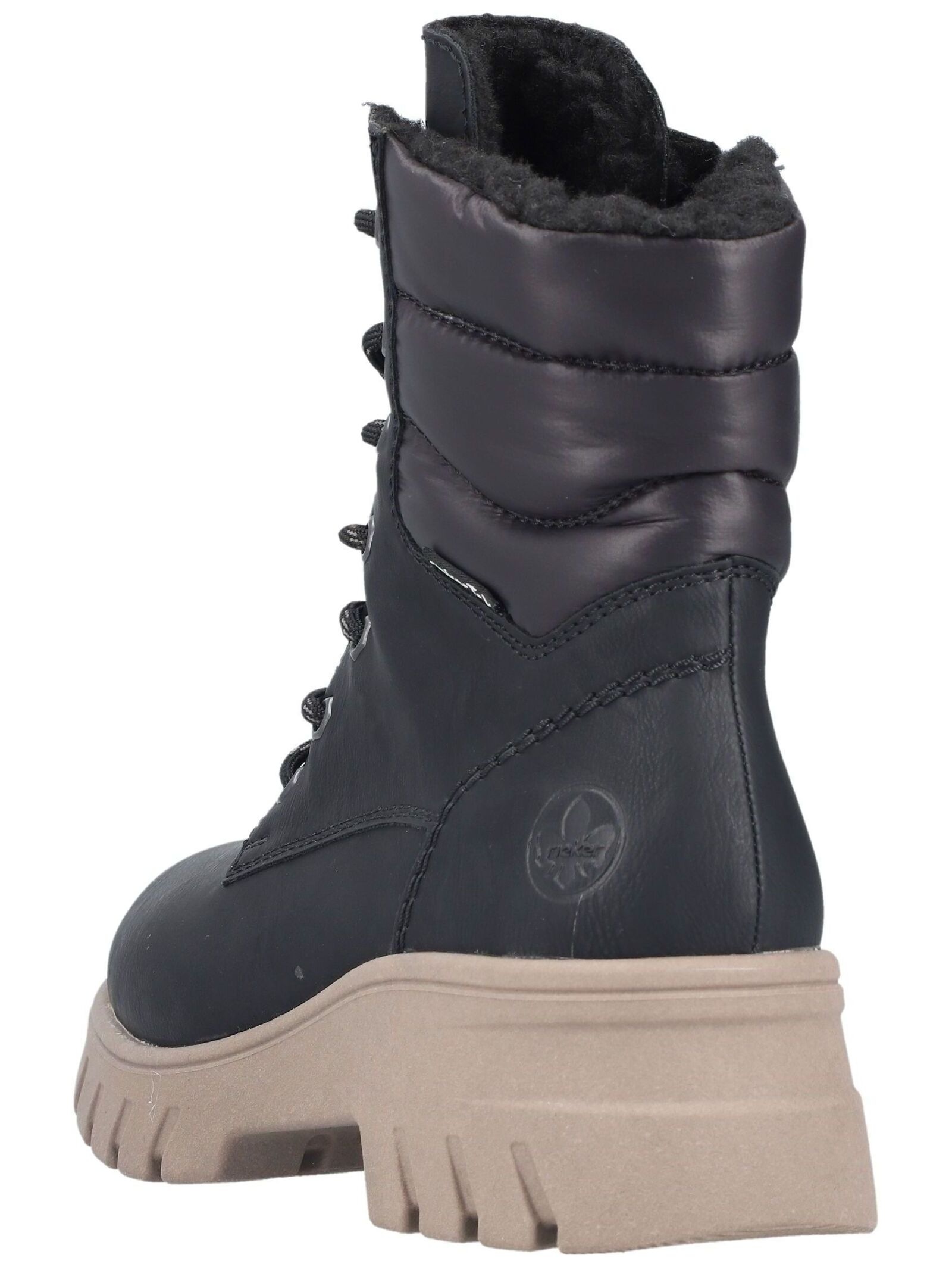 Rieker Schnürstiefel »Rieker Stiefel Lederimitat/Textil«