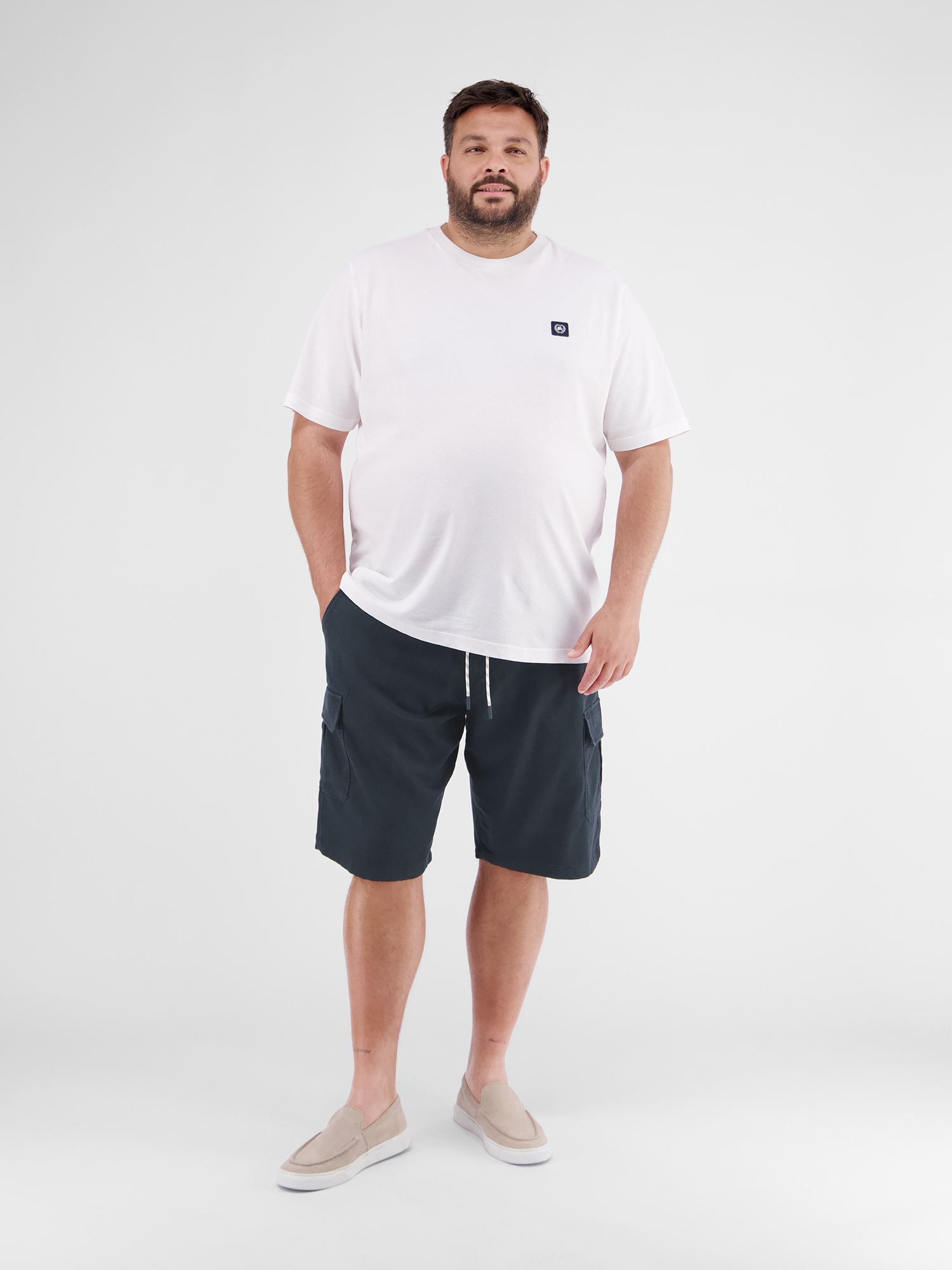 LERROS Jogg-Bermudas »LERROS Cargo-Jog-Bermuda in Übergrößen«