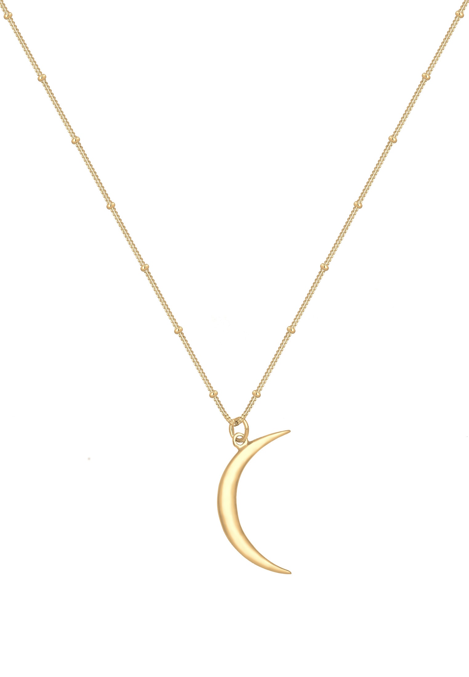 Elli Kette mit Anhänger »Halbmond Sichel 925 Sterling Silber«