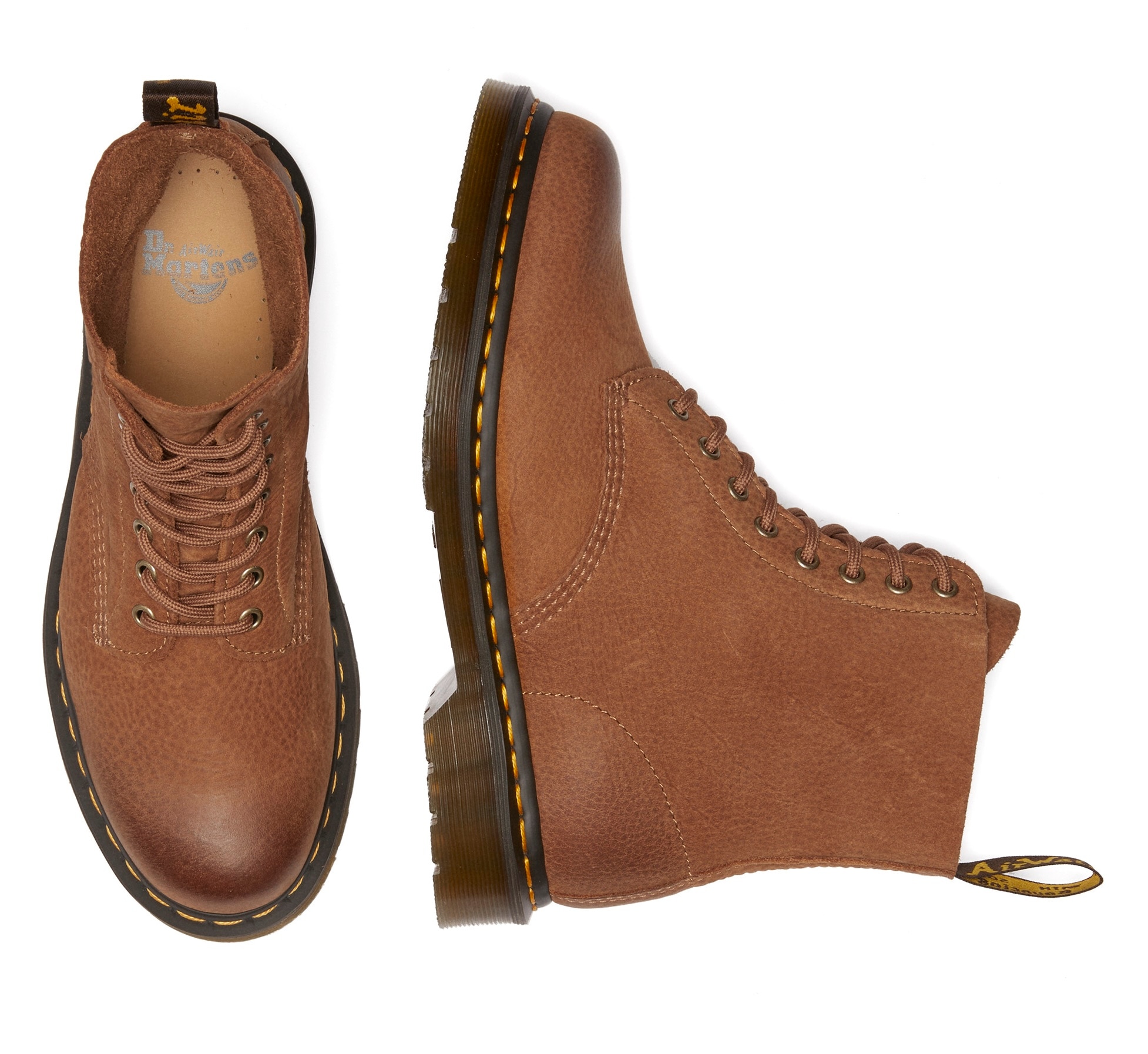 DR. MARTENS Schnürboots »1460 Pascal«, Casual Boots, Schnürstiefel mit Blockabsatz