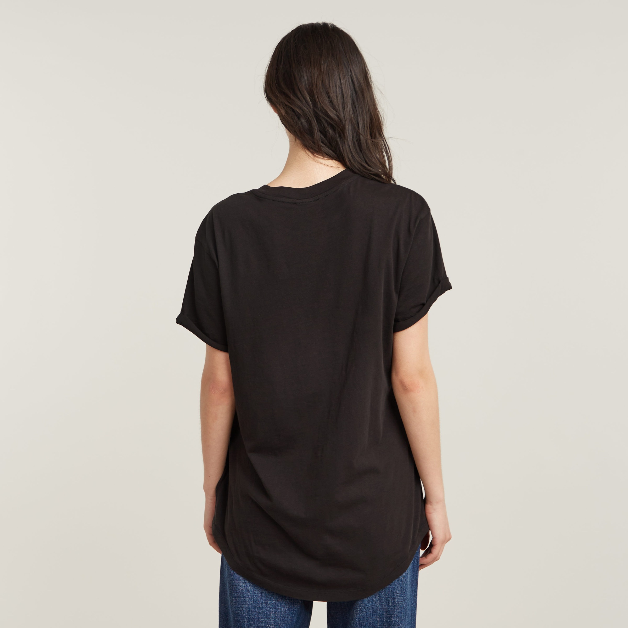 G-STAR T-Shirt "Lash fem loose", mit fixiertem Umschlagsaum günstig online kaufen