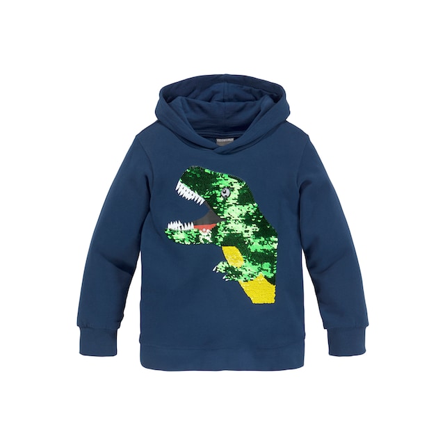 Dino KIDSWORLD Wendepailletten« BAUR »mit tollem Kapuzensweatshirt aus |