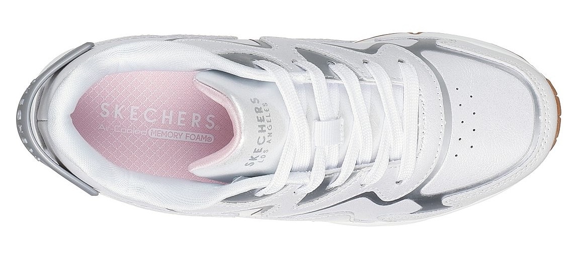Skechers Sneaker »UNO GEN1«, Schnürschuh mit Memory Foam, Größenschablone zum Download