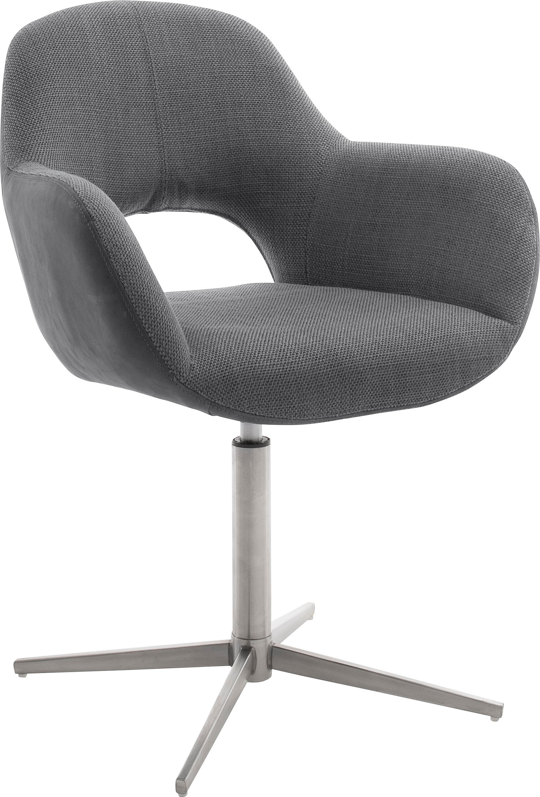 MCA furniture Esszimmerstuhl »Melrose«, (Set), 2 St., Stuhl 360°drehbar mit Nivellierung