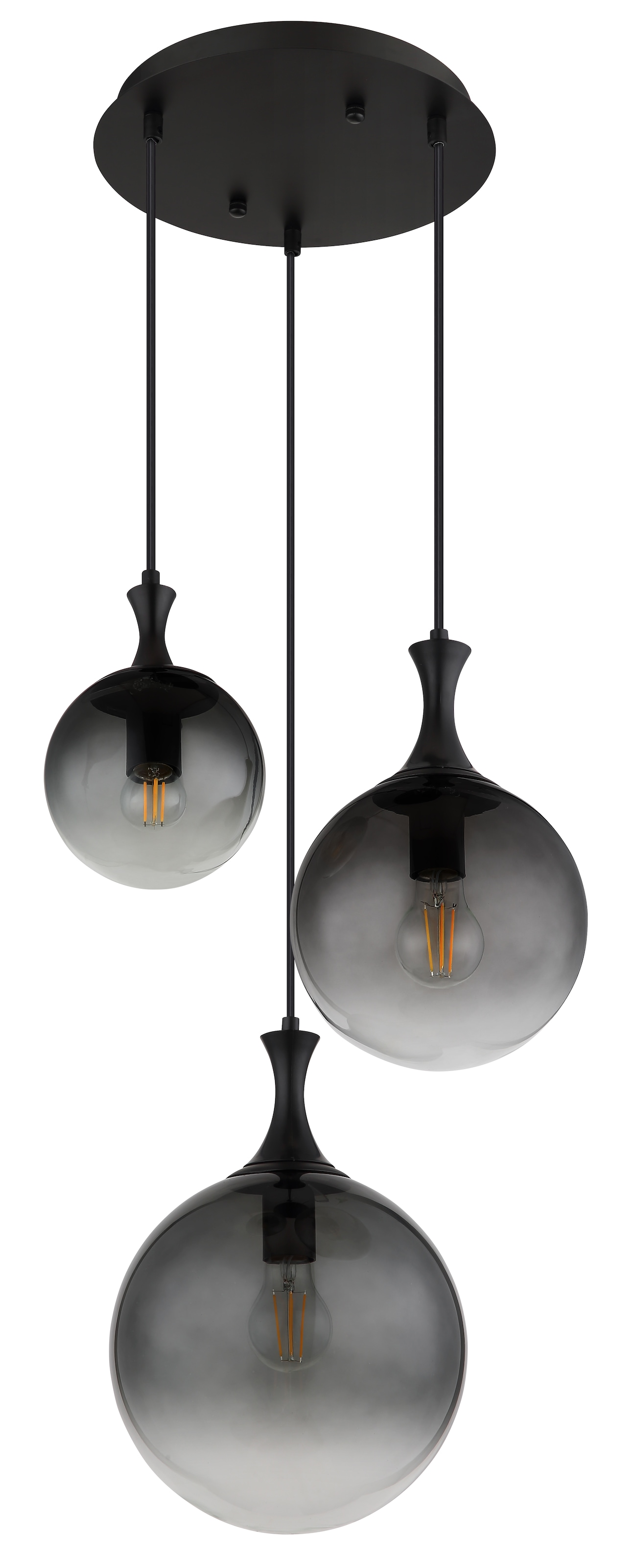 GLOBO LIGHTING Hängeleuchte »DALTON«, Leuchtmittel E27 | ohne Leuchtmittel, Hängelampe/Pendelleuchte/Esszimmer/Wohnzimmer/Esstisch