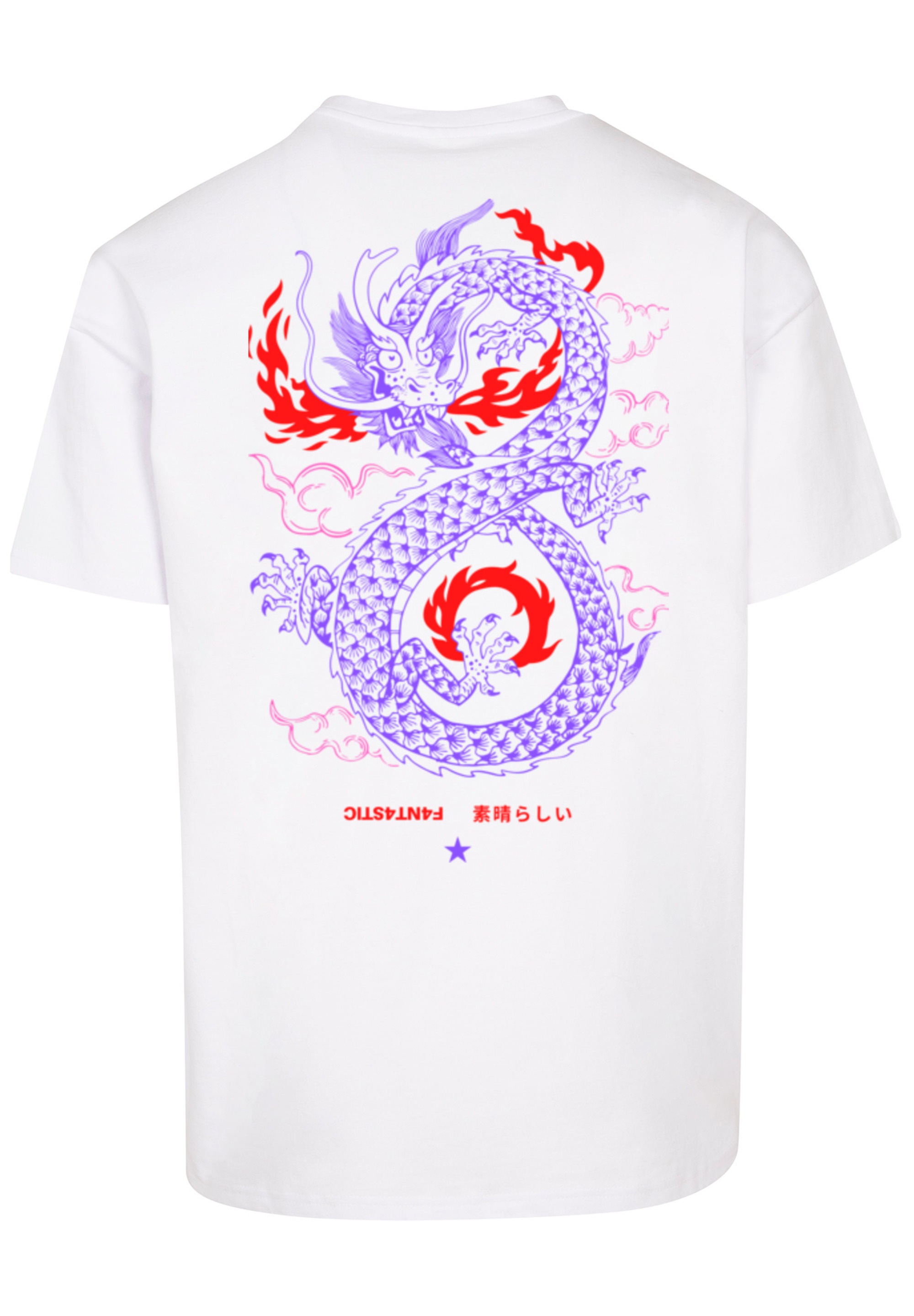 F4NT4STIC T-Shirt »Drache Feuer Japan«, Print ▷ für | BAUR