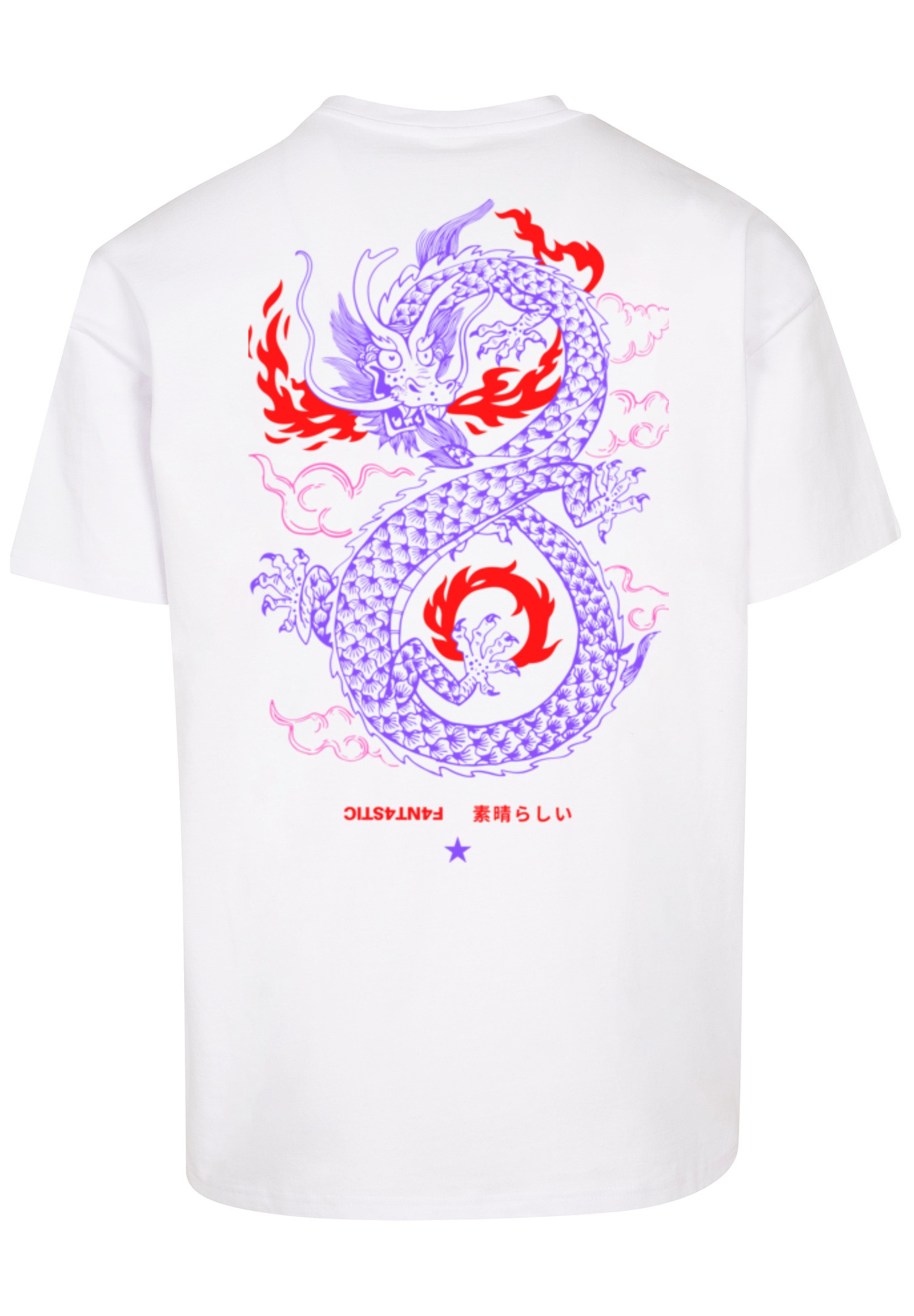 F4NT4STIC T-Shirt "Drache Feuer Japan", Print günstig online kaufen