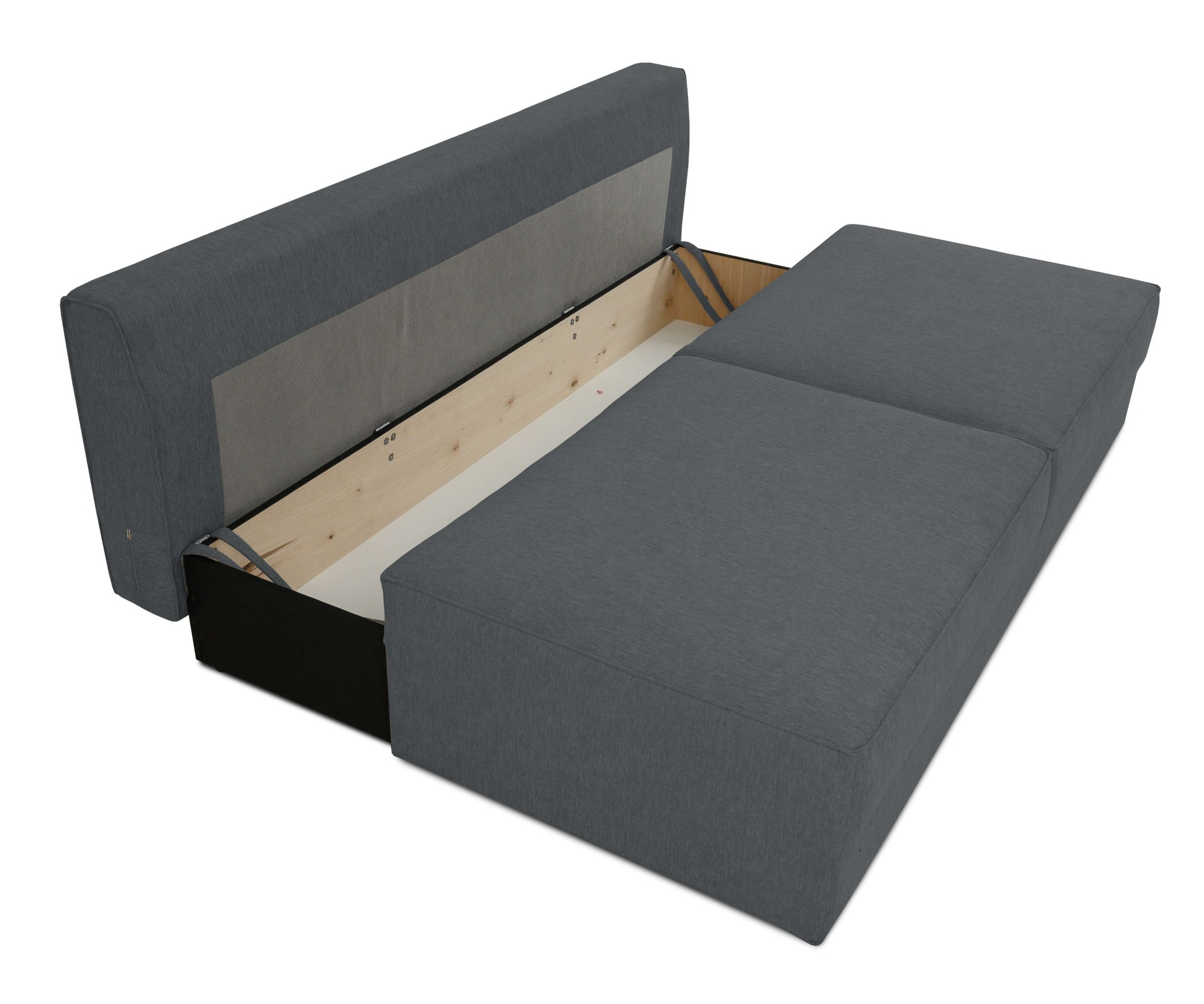 INOSIGN Schlafsofa »Simonton 3-Sitzer, Breite 202 cm«, Liegefläche 202x146 cm, inkl. Bettkasten, weicher Struktur-Stoff
