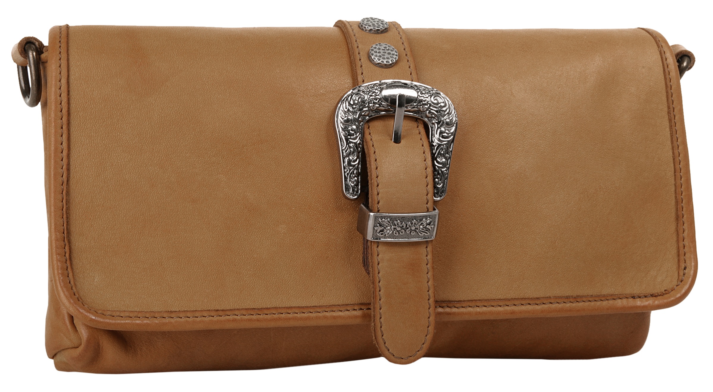 Thumbnail - forty Umhängetasche echt Leder, Made in Italy