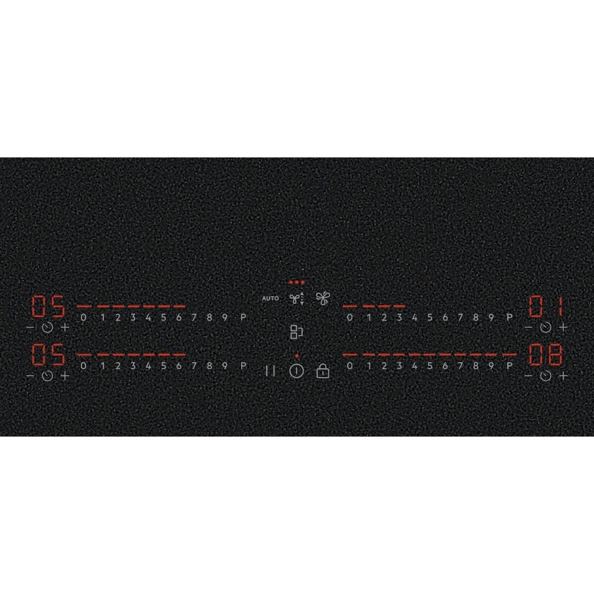 AEG Kochfeld mit Dunstabzug »TH84CB0BSZ« SaphirMatt® - 10× kratzresistenter & Anti Fingerprint, Made in Germany