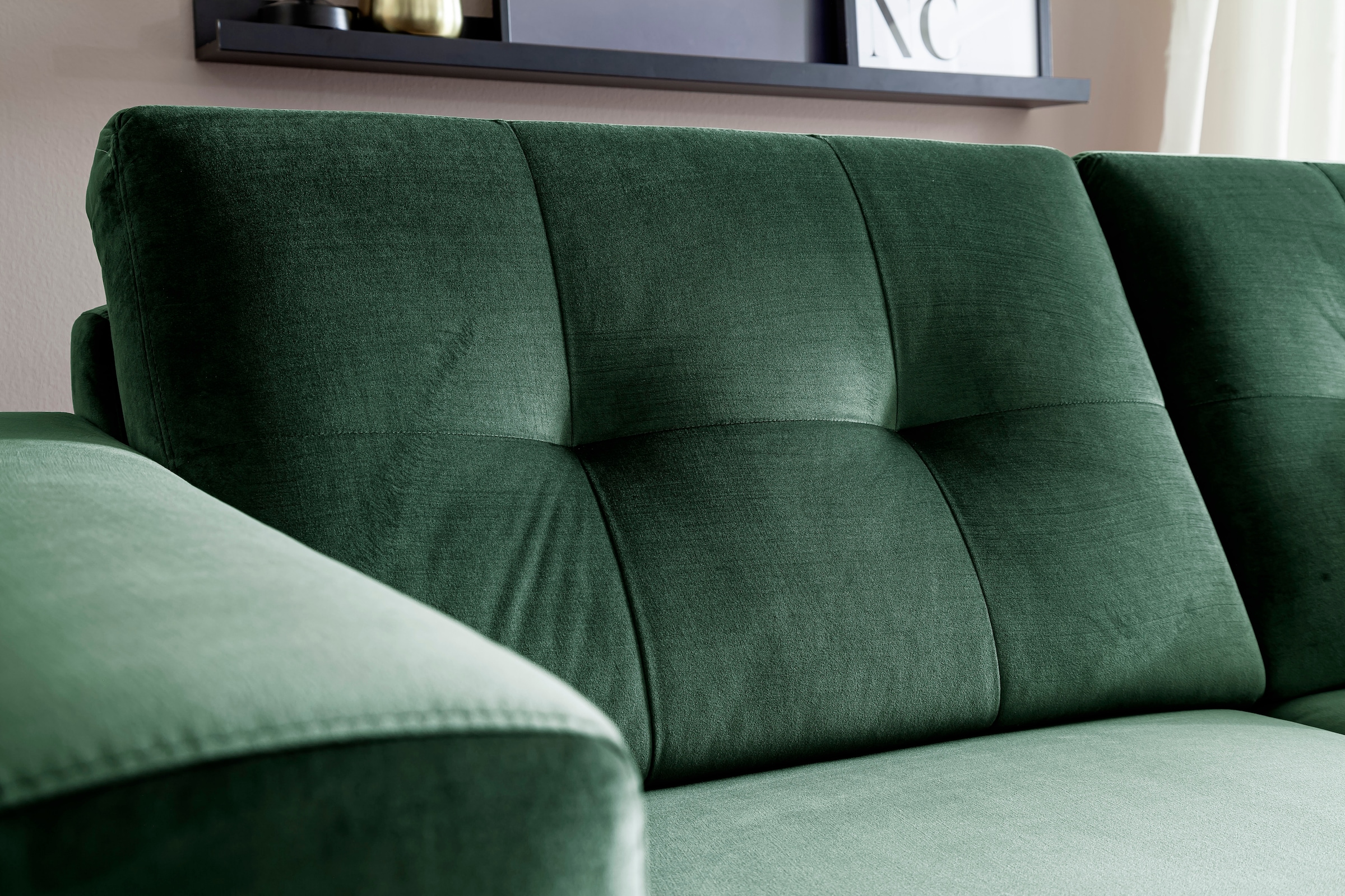 Trends by HG 3-Sitzer »Barcelona«, mit Metallfuß, frei im Raum stellbar