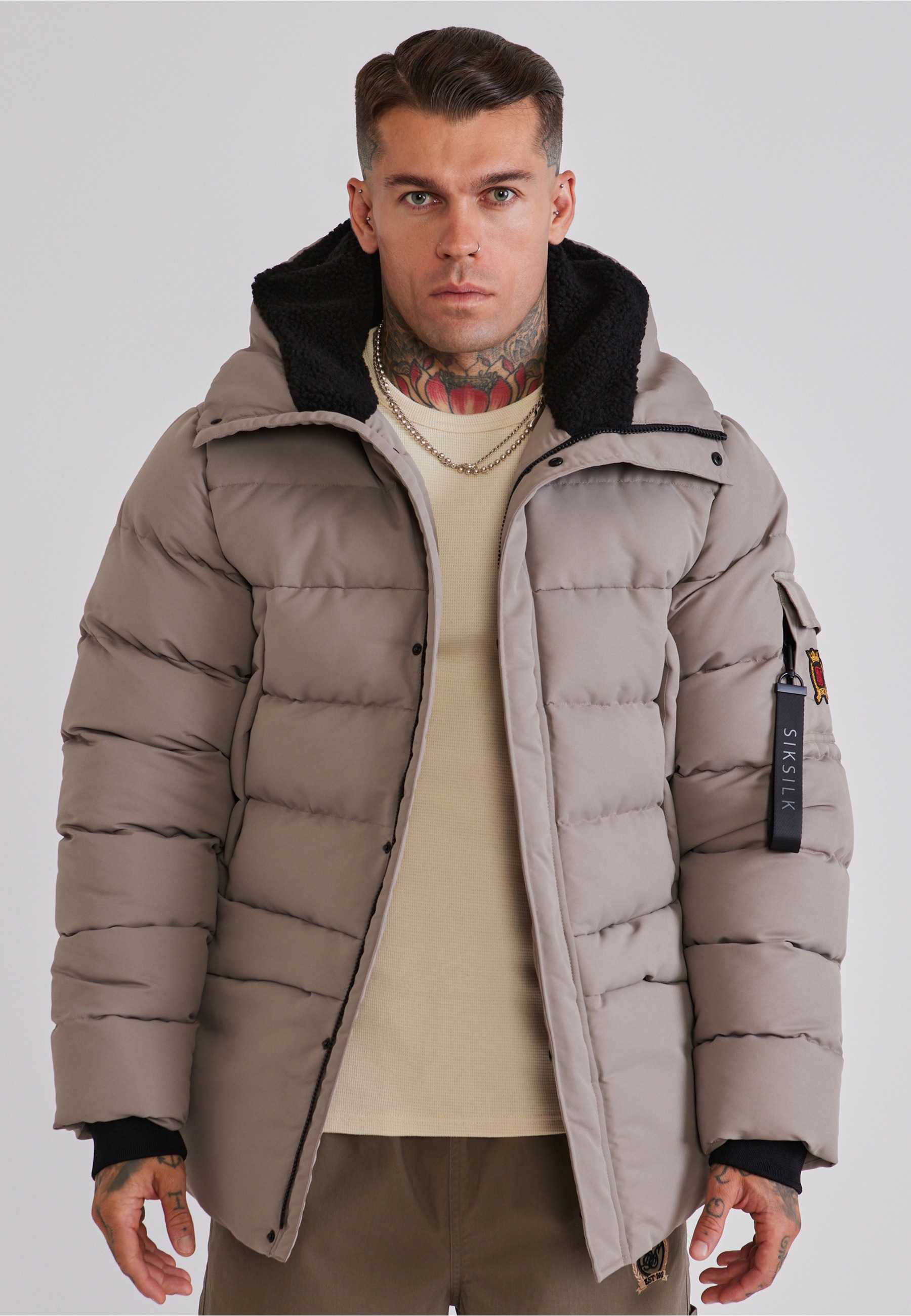 Siksilk Parka »SikSilk Expedition Parka« 1 Stk. tlg. mit Kapuze
